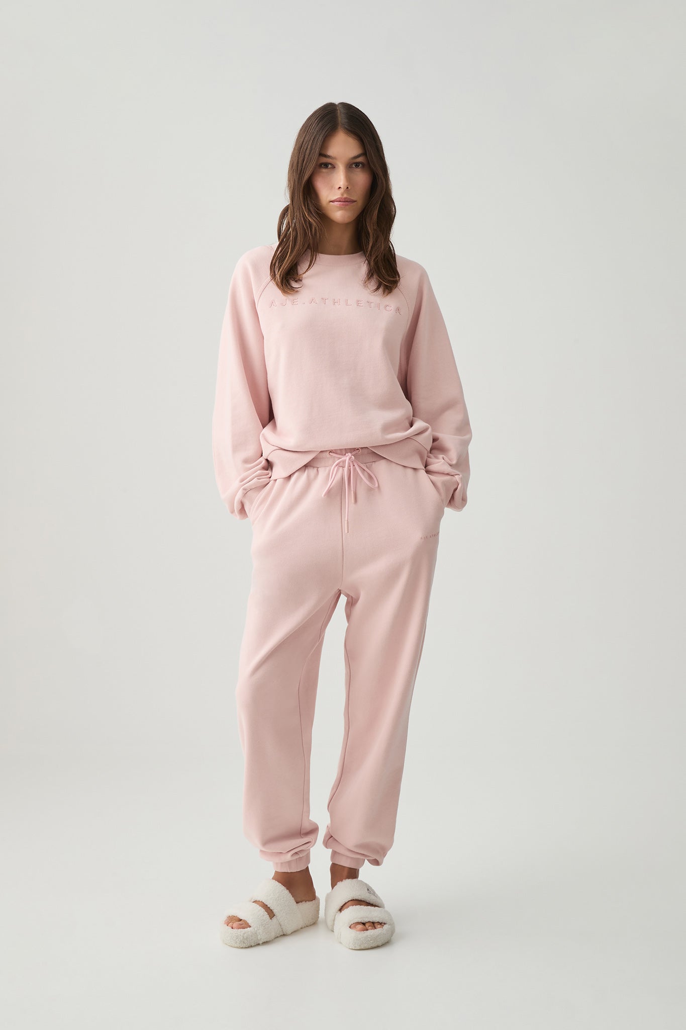Sweatpants Blush Pink Tracksuit Relaxed Trackpant 508 BLUSH PINK