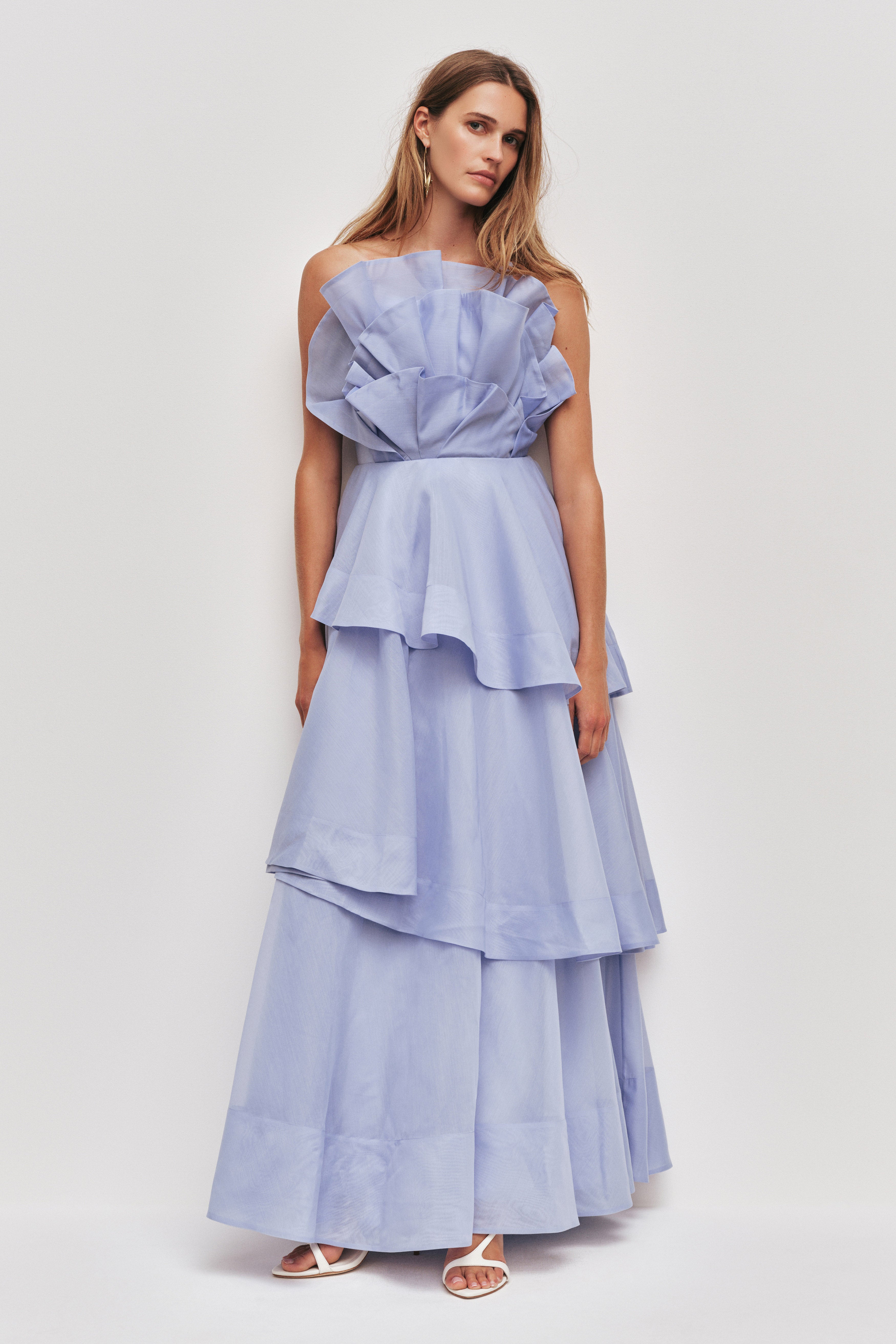 Selestia Gown | Pale Blue | Aje Aje AU Selestia Gown | Pale Blue | Aje Aje AU