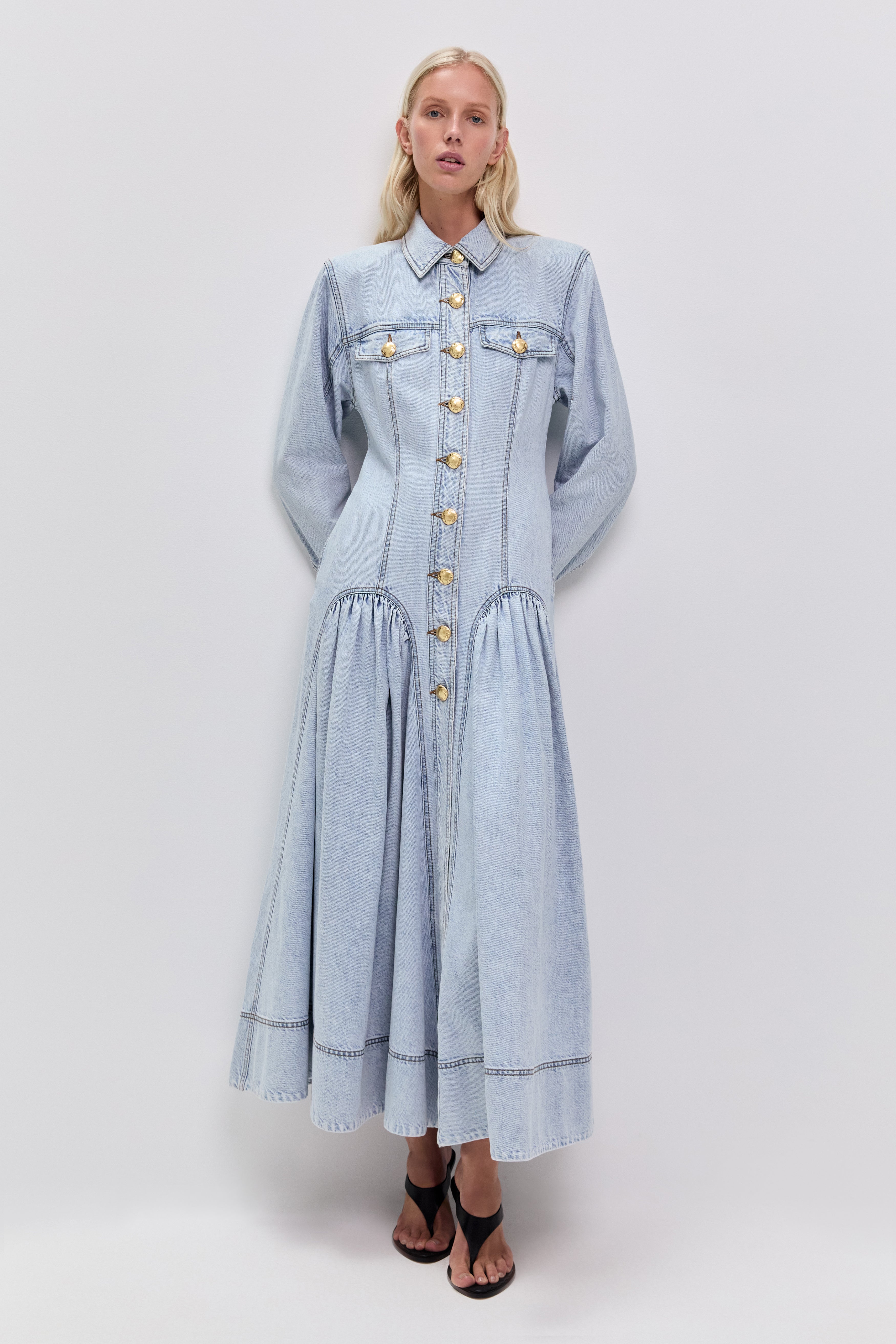 Noa Denim Maxi Dress | Seasalt Noa Denim Maxi Dress | Seasalt