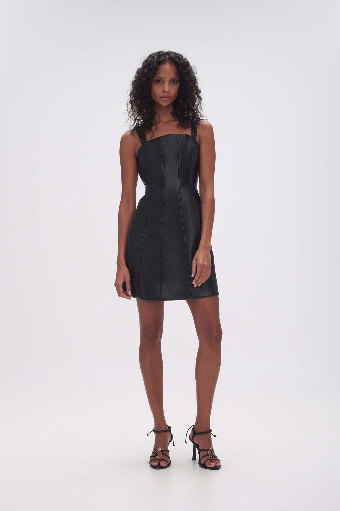 Osa Braided Mini Dress | Black | Aje Aje AU Osa Braided Mini Dress | Black | Aje Aje AU
