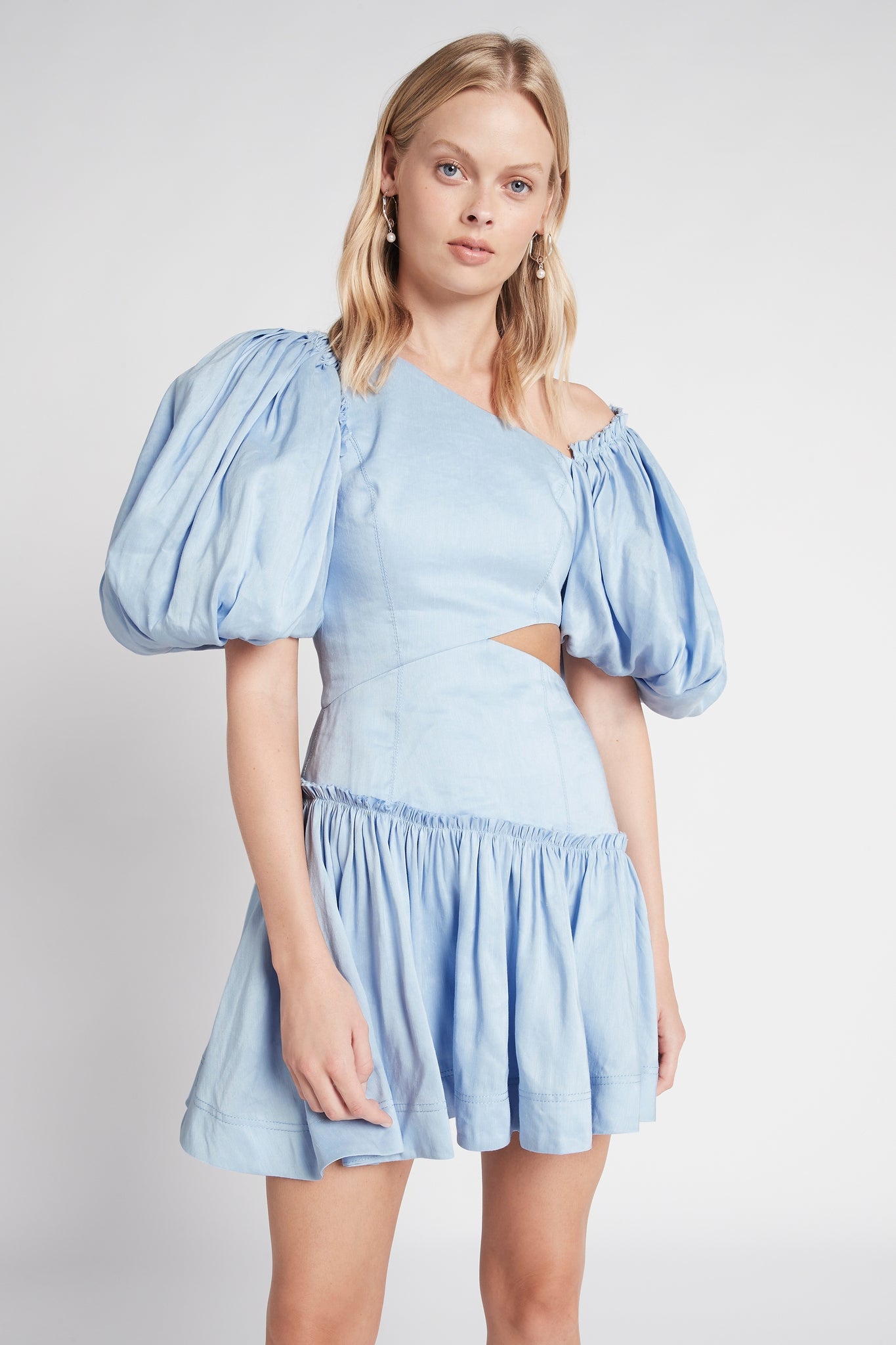 Chateau Mini Dress | Sky Blue