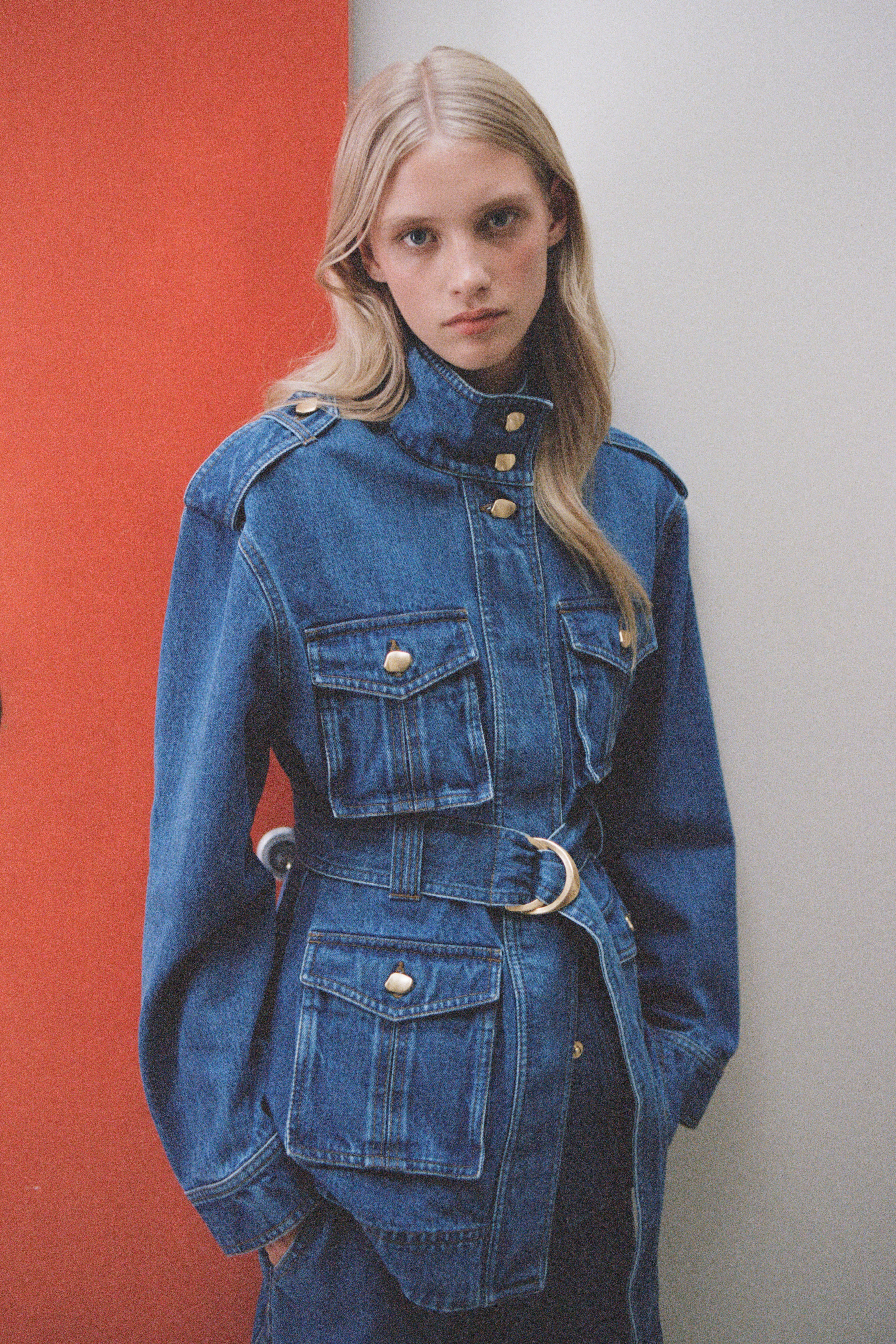 Loxley Denim Trench Jacket