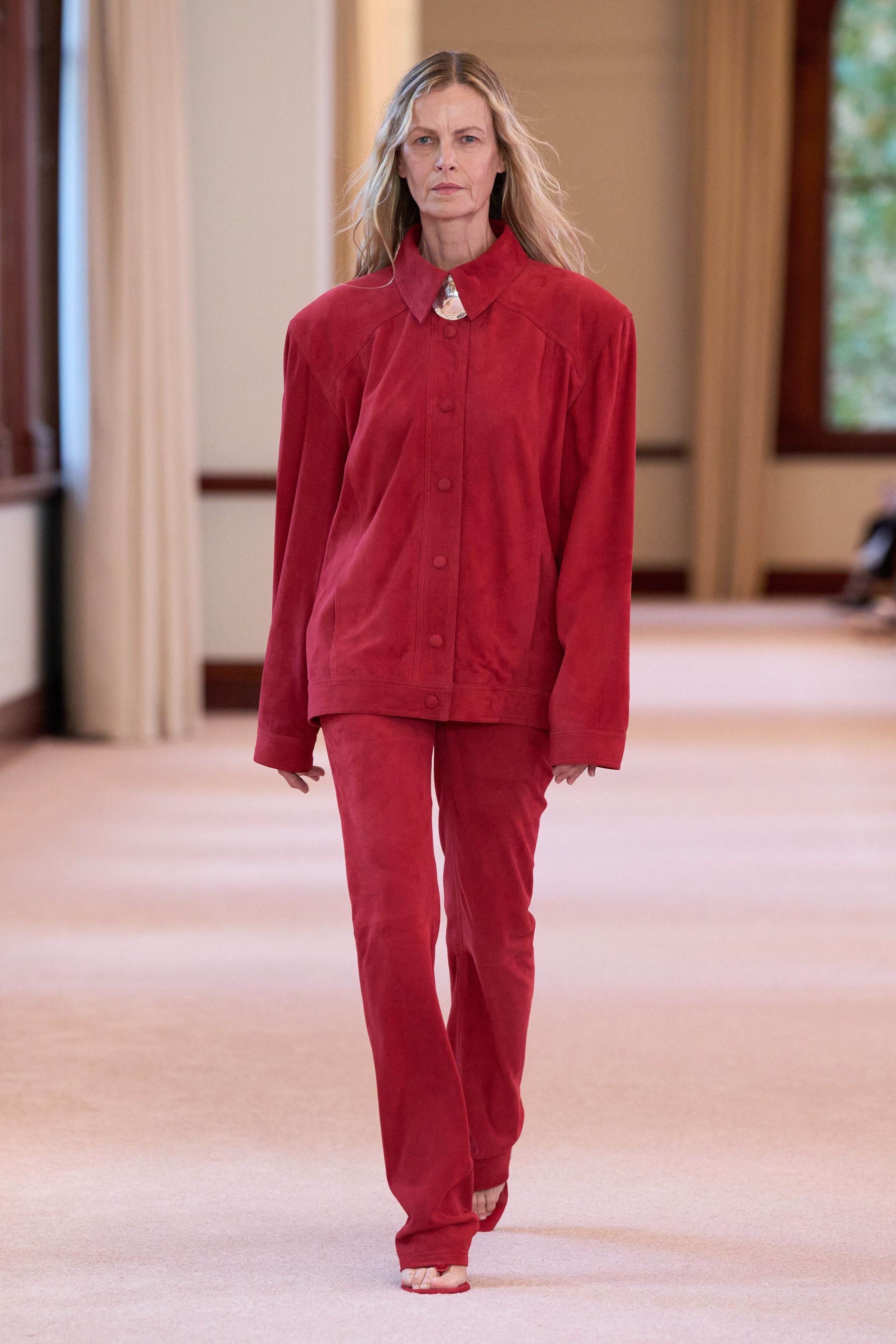 Varleta Suede Leather Pant