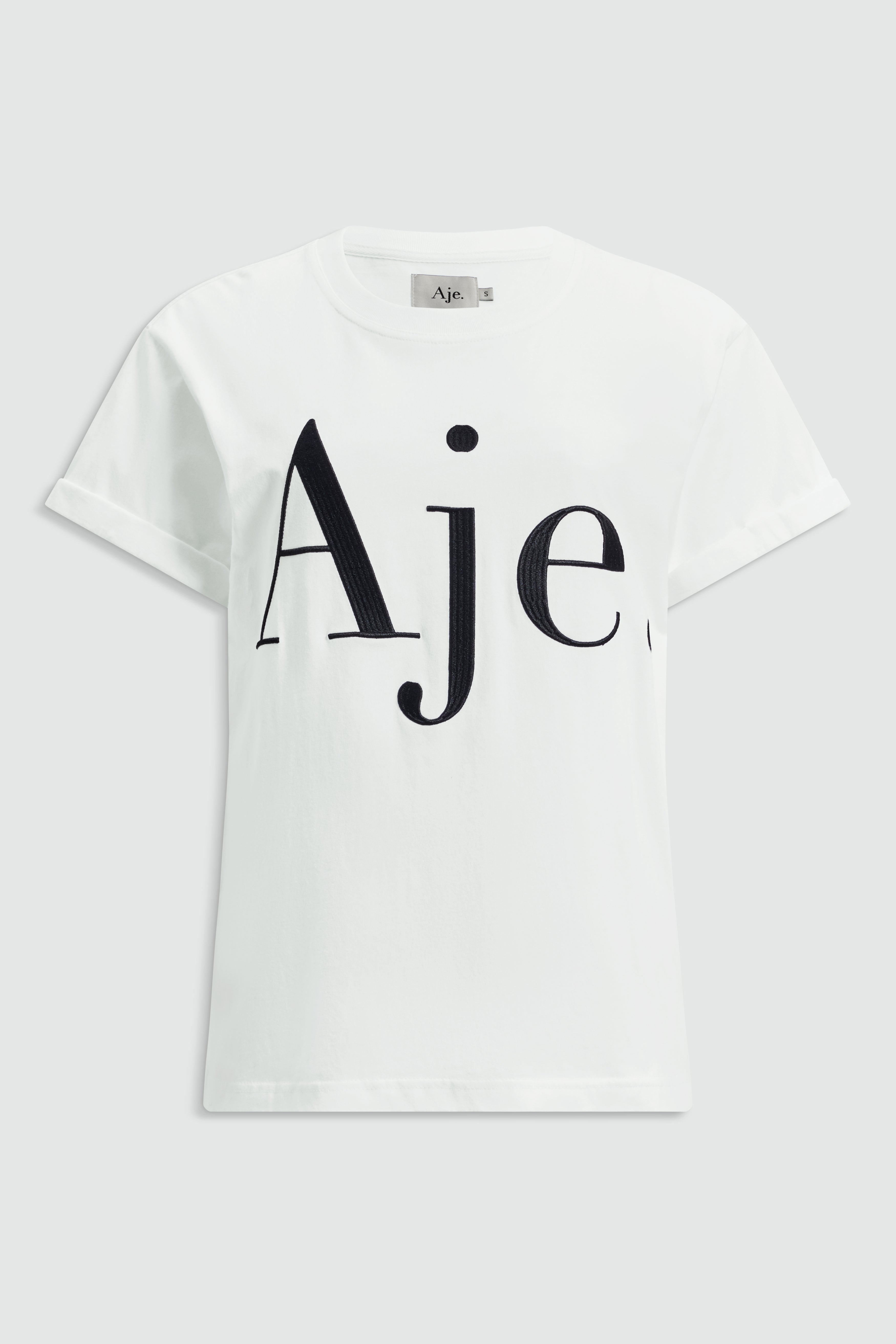 Alice Embroidered Logo Tee
