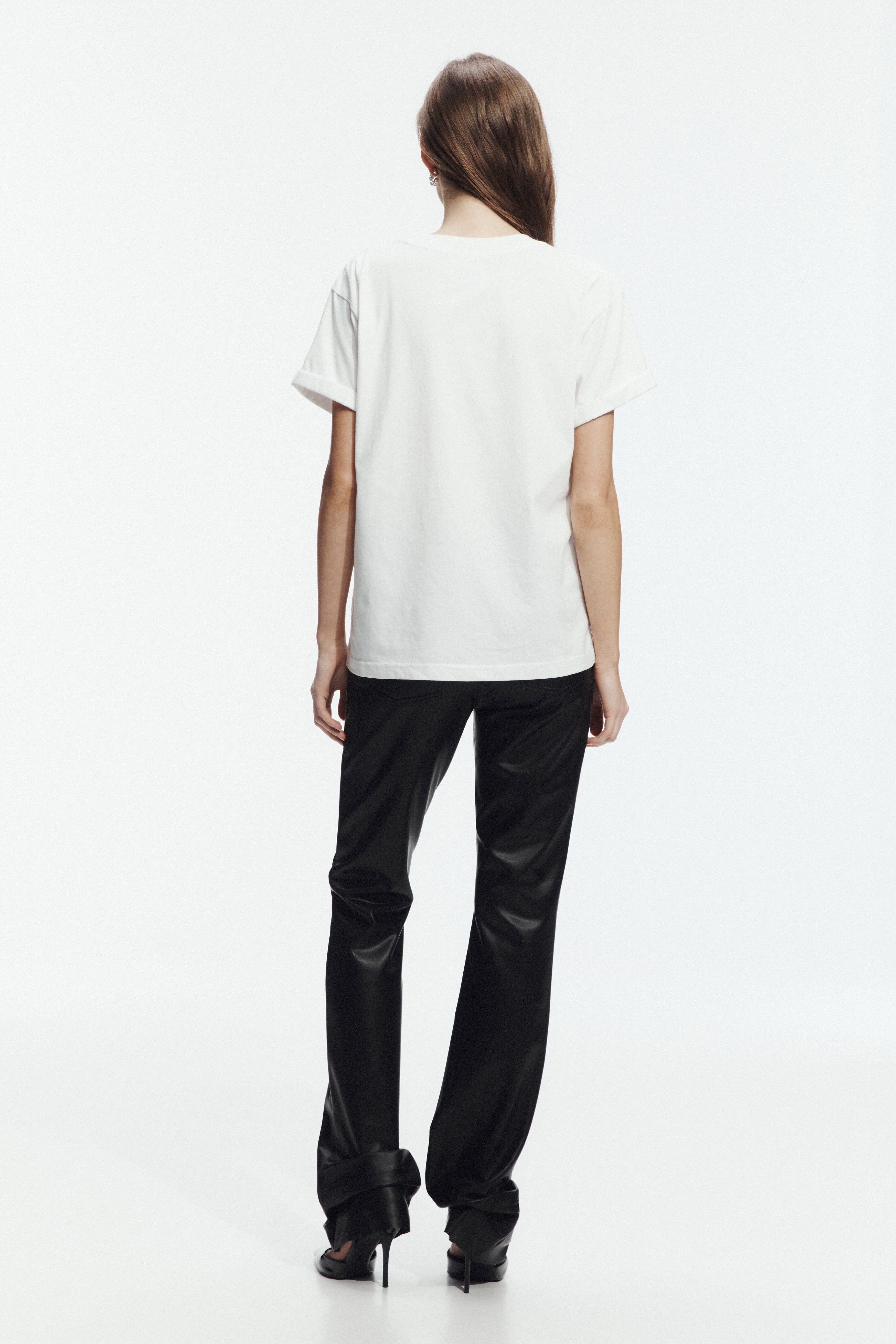Alice Embroidered Logo Tee