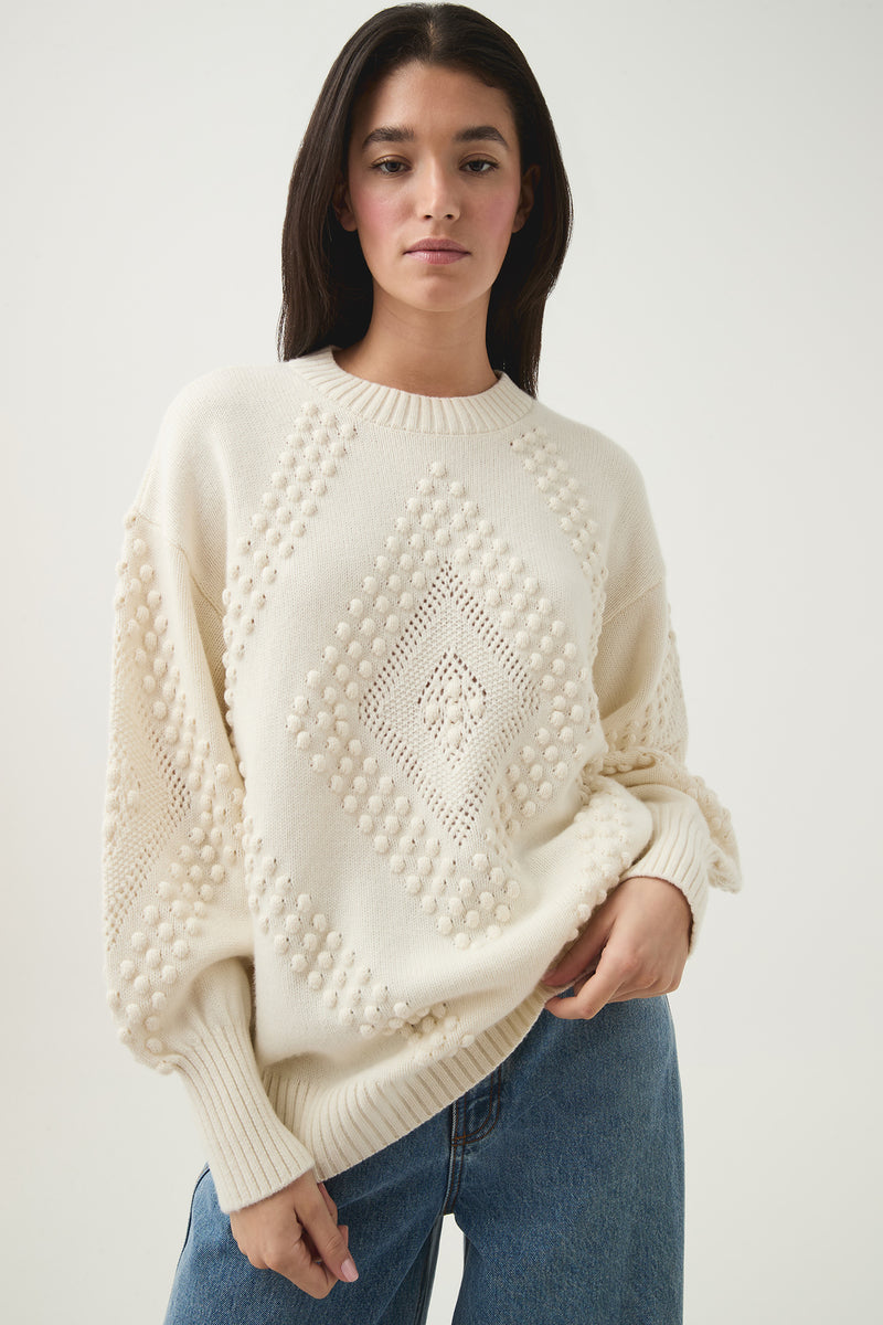 Mirelle Oversized Knit | Ivory | Aje – Aje AU