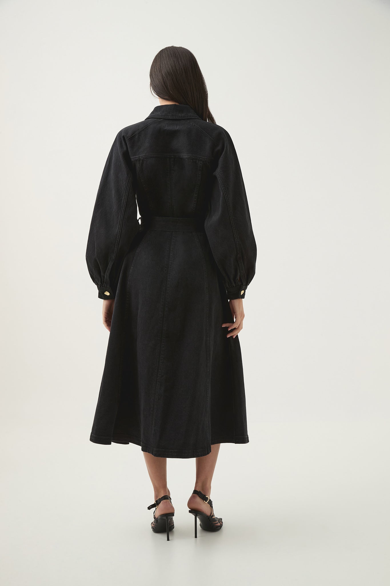 Maya Denim Midi Dress
