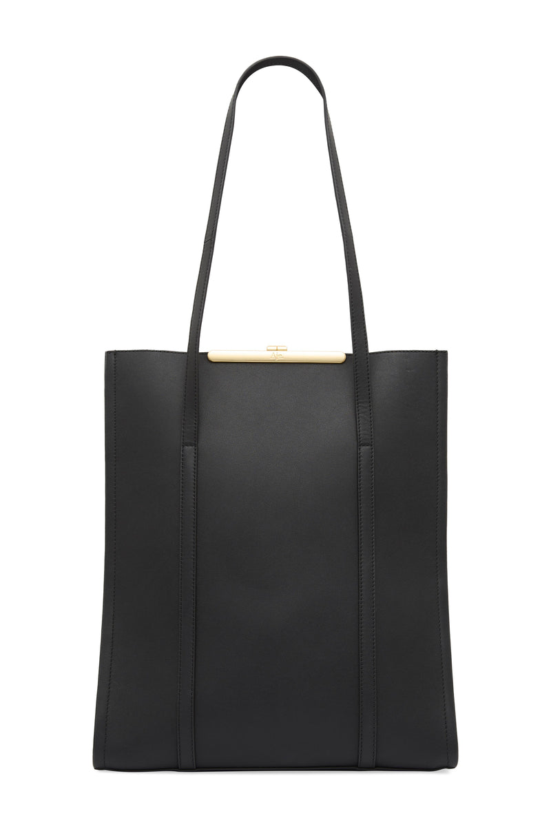 Fresco Leather Tote | Black | Aje – Aje AU