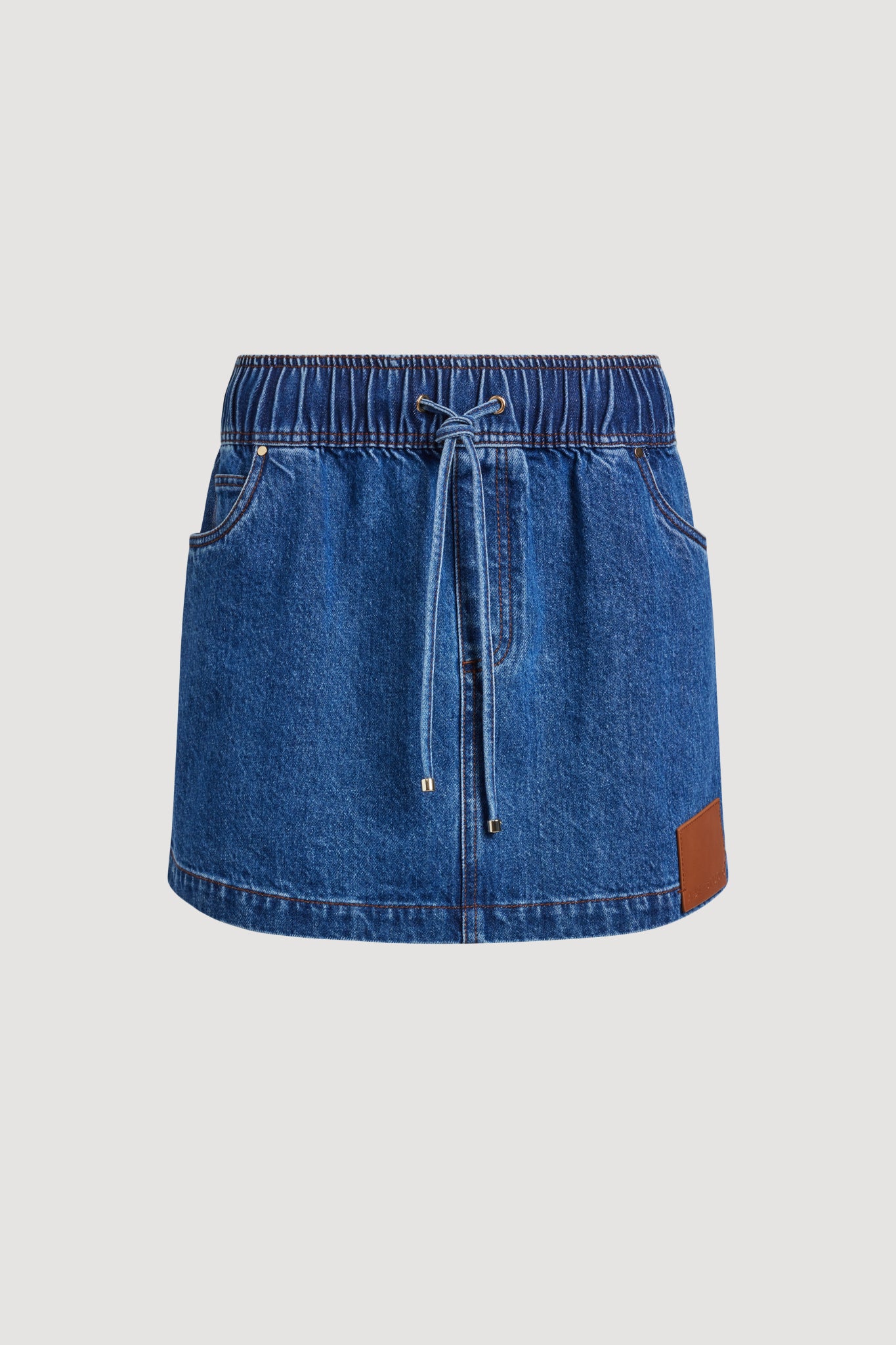 Flynn Denim Mini Skirt