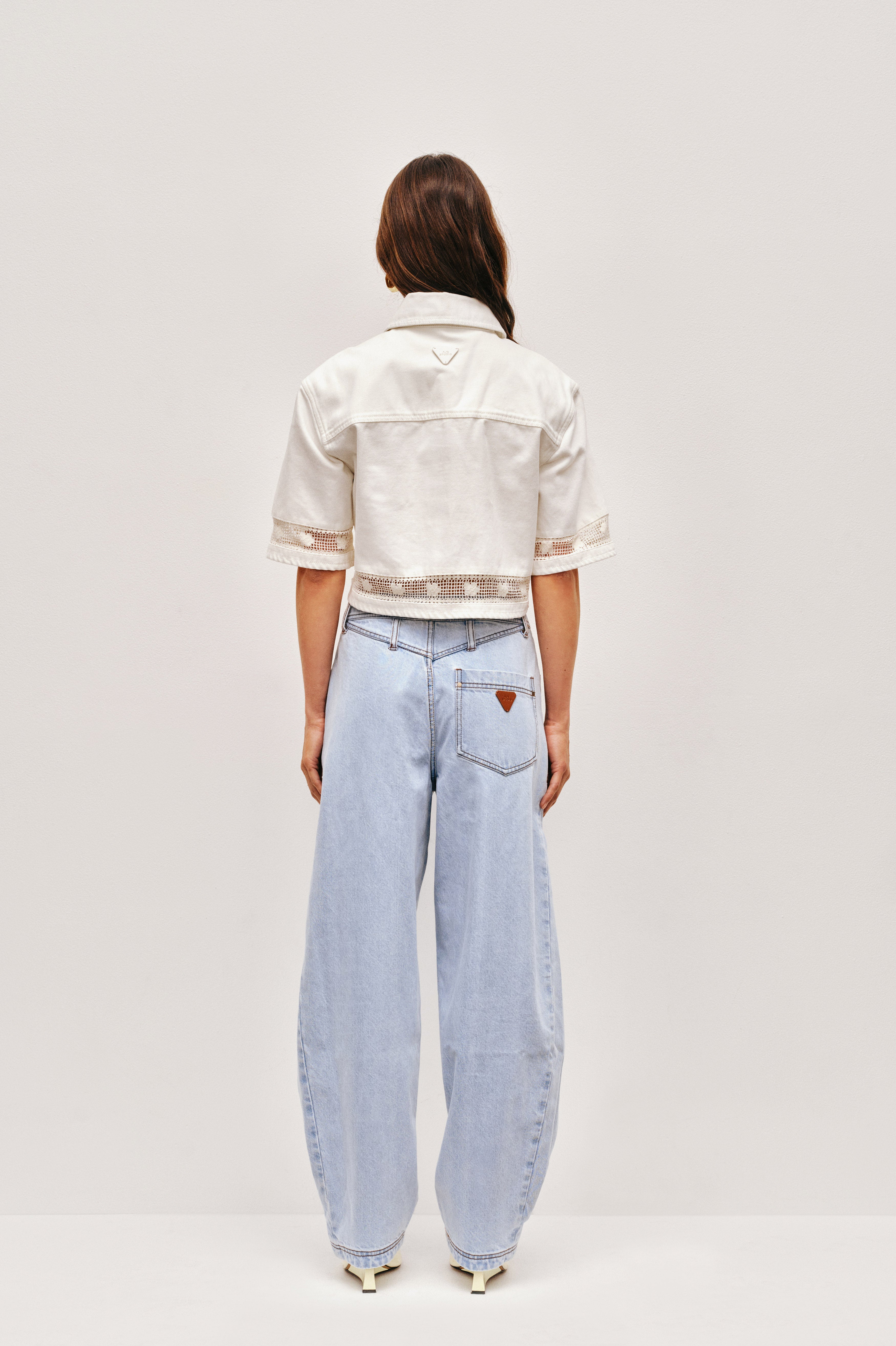 Blues Denim Barrel Jeans