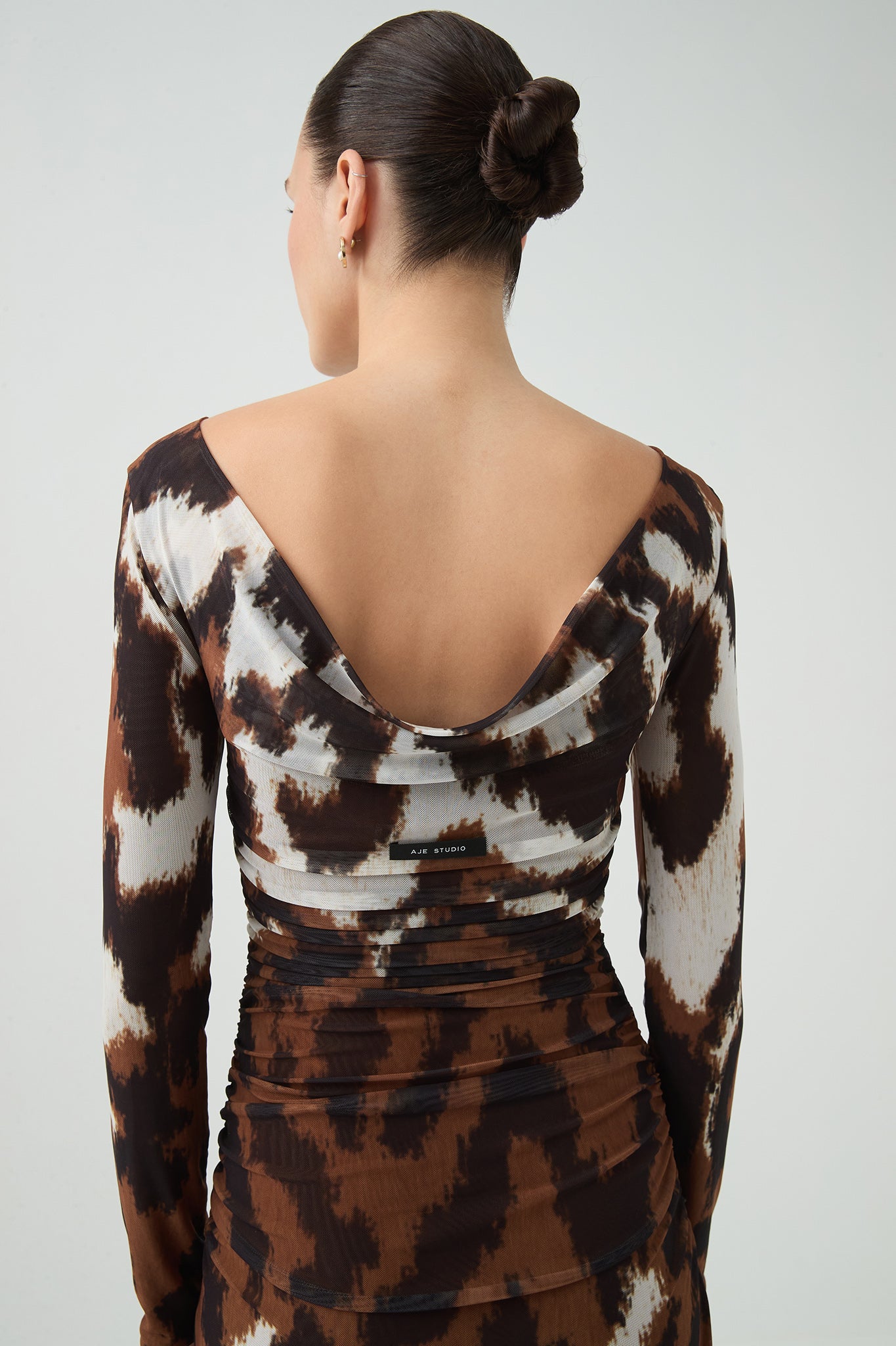 aje quietude long sleeve dress Aje. Quietude Smock Dress
