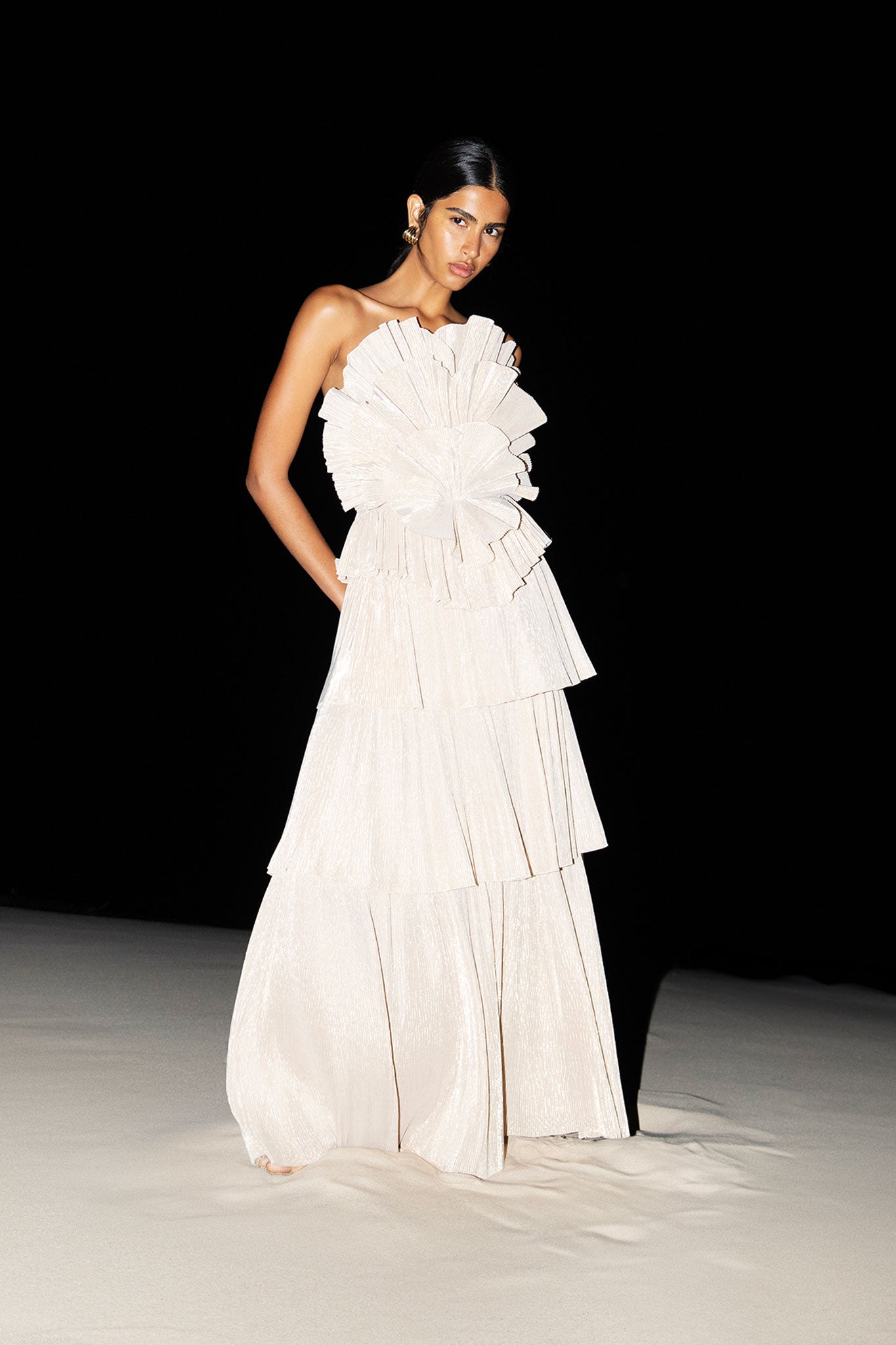 Kyra Gown | Gold | Aje Aje AU Kyra Gown | Gold | Aje Aje AU