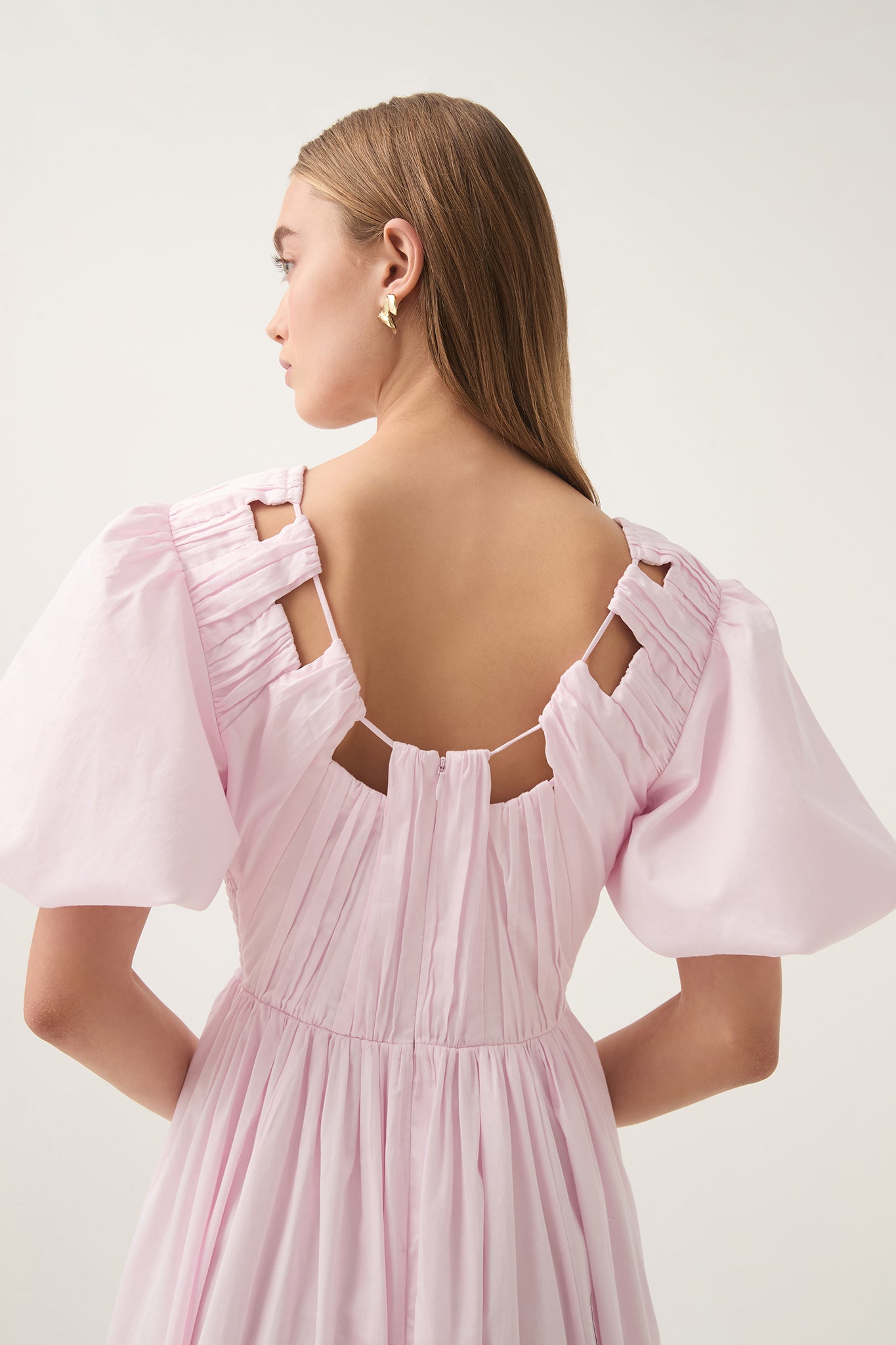 aje esmerie midi dress Esmerie Midi Dress | Ivory