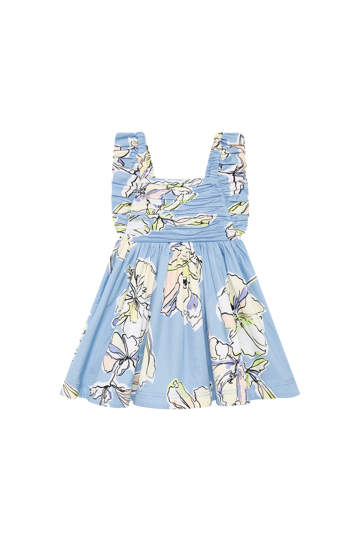 INFANTS A-LINE FRILL DRESS ZIBA ZIBA