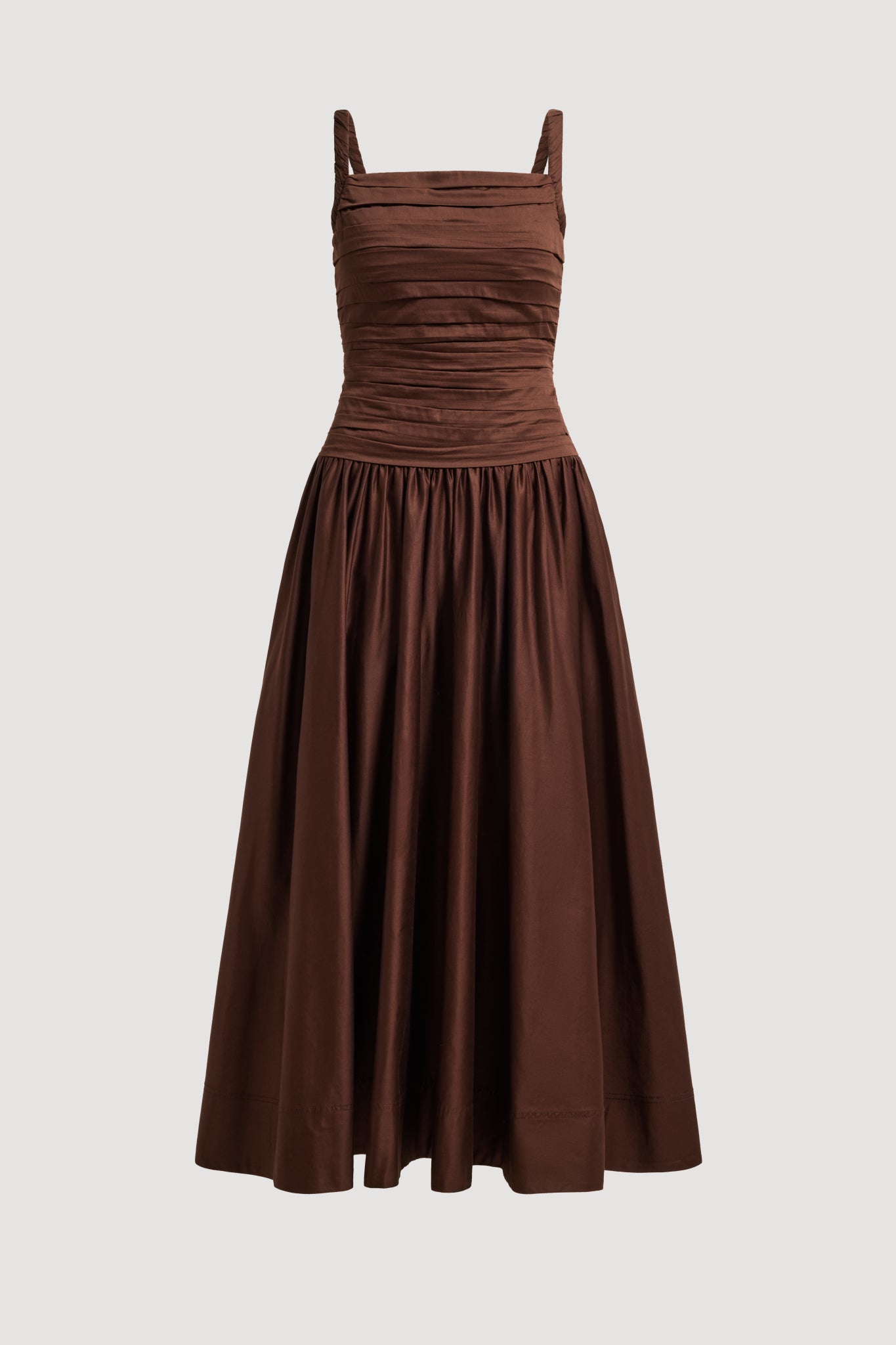 aje dress brown Aje Spatial Maxi Dress