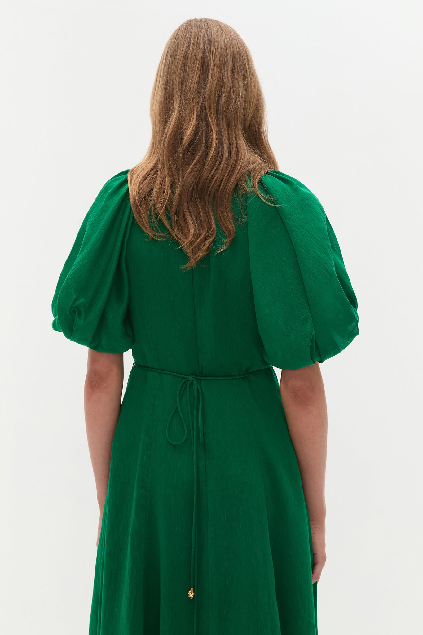 Alma Midi Dress | Green Sapphire | Aje Aje AU Alma Midi Dress | Green Sapphire | Aje Aje AU