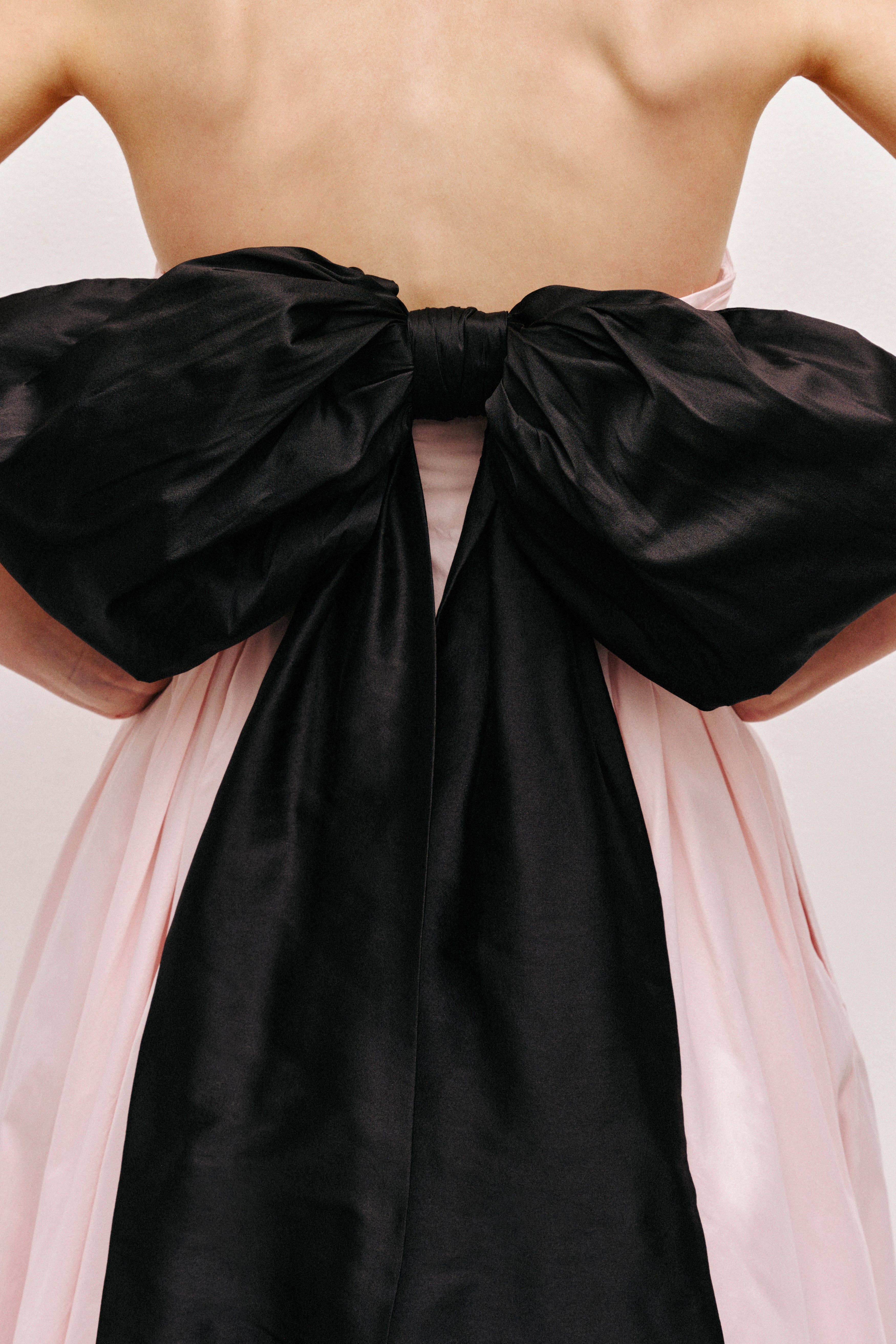 aje pink bow dress Gretta Bow Back Mini Dress-PINK HIBISCUS / 4