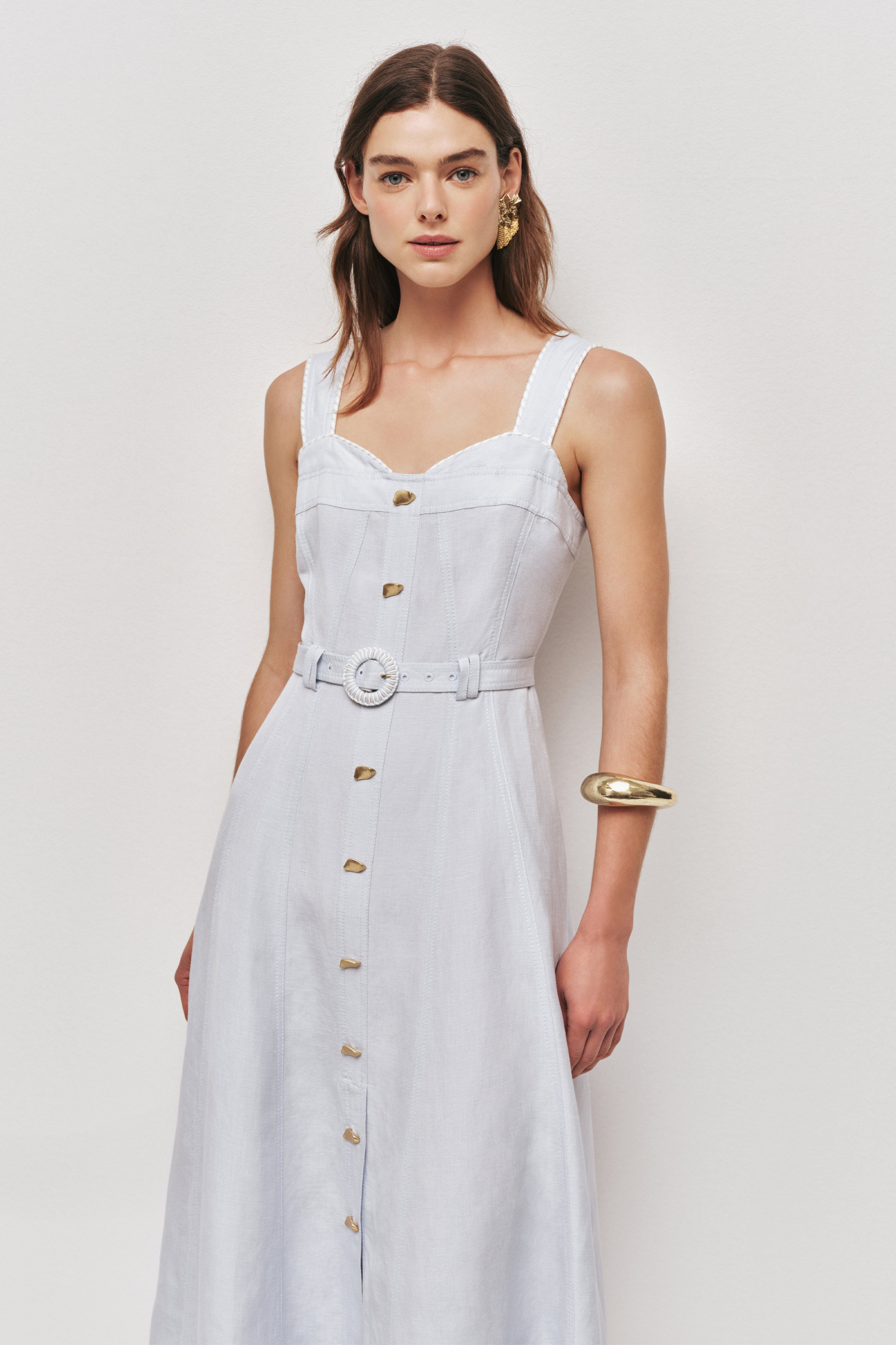 Celeste Utility Midi Dress