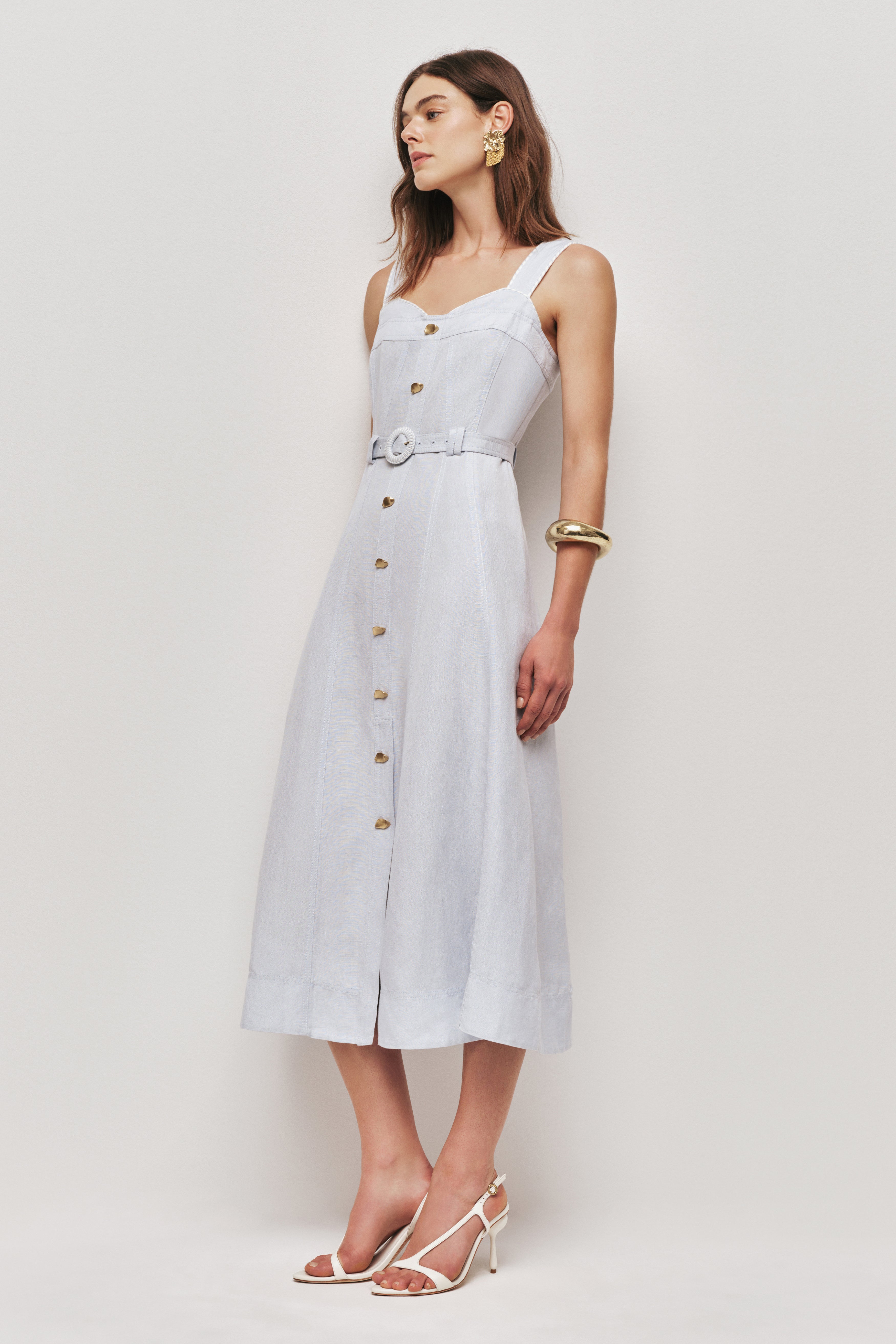 Celeste Utility Midi Dress