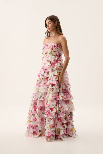 Aje - Fleur Pleated Gown main image 1