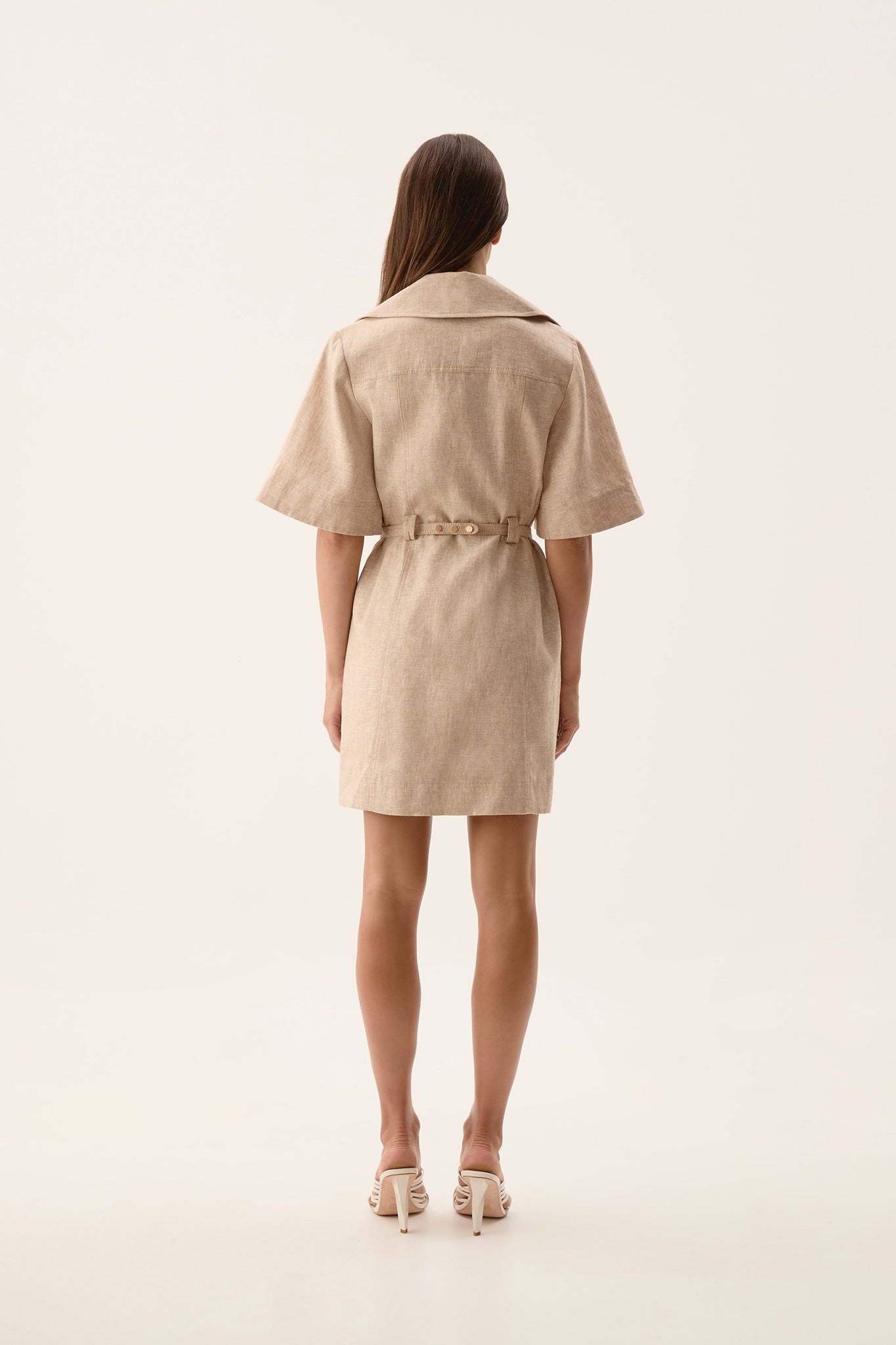 Morgan Mini Dress | Dune Beige