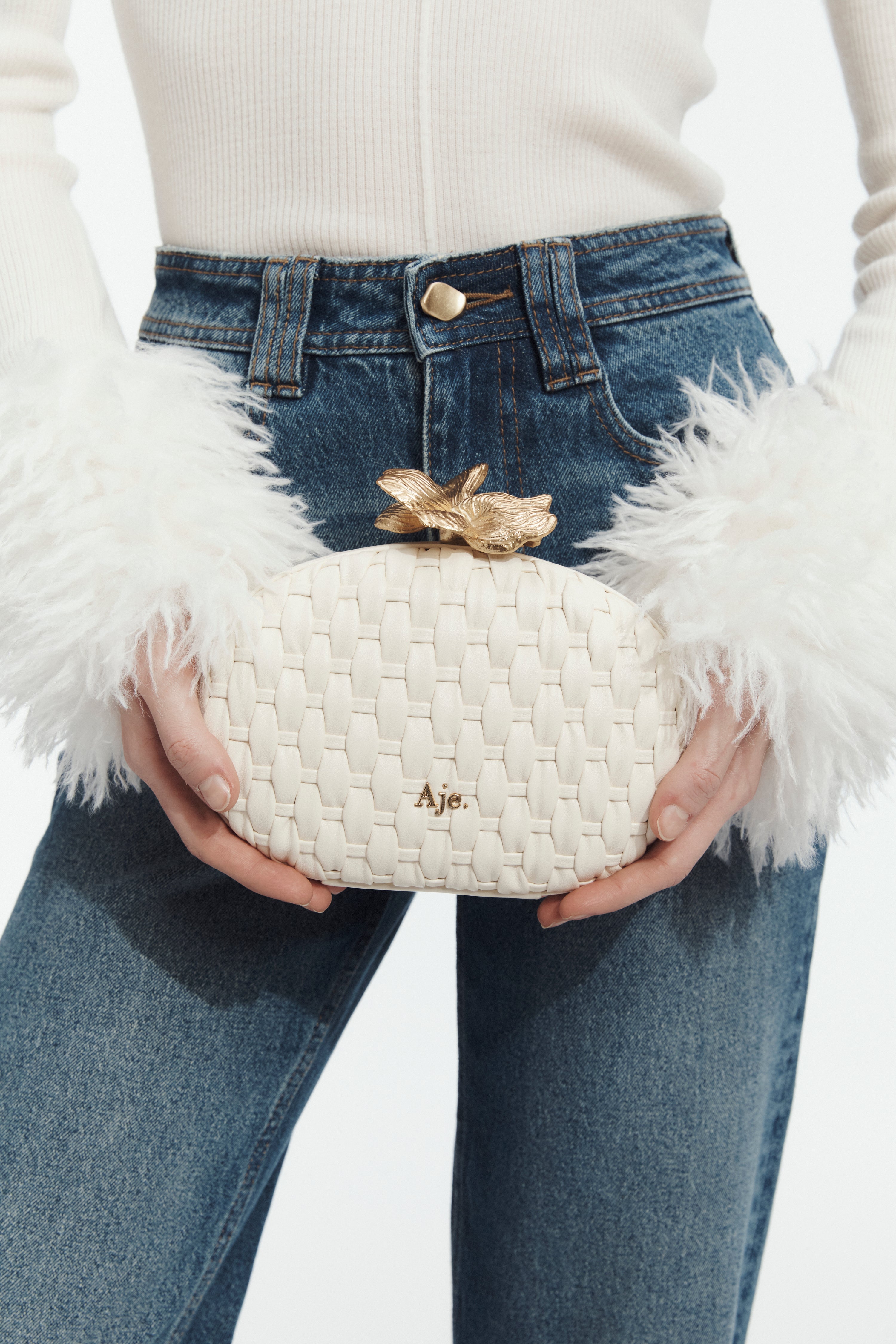 Retrofete Woven Clutch