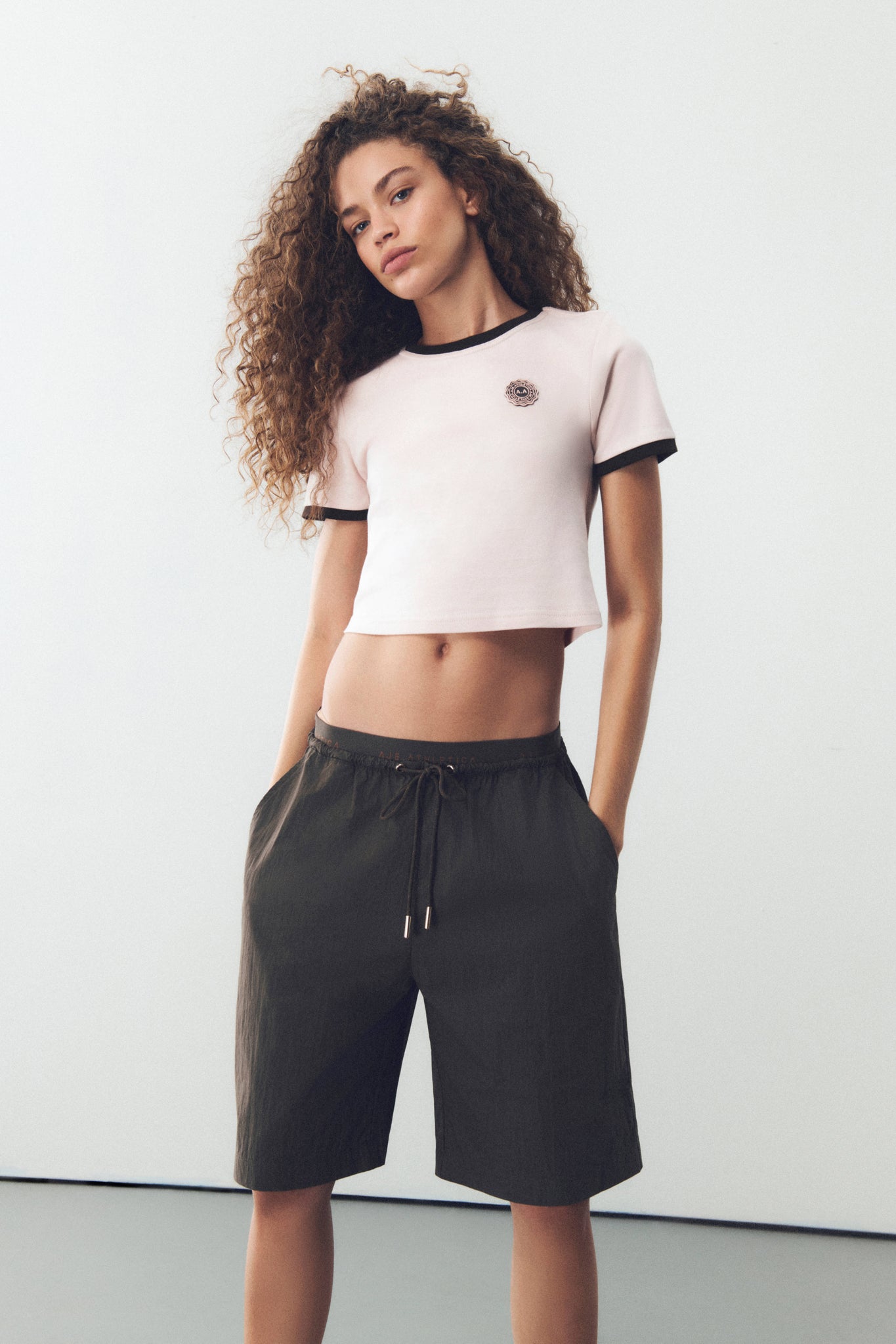 Logo Elastic Longline Short