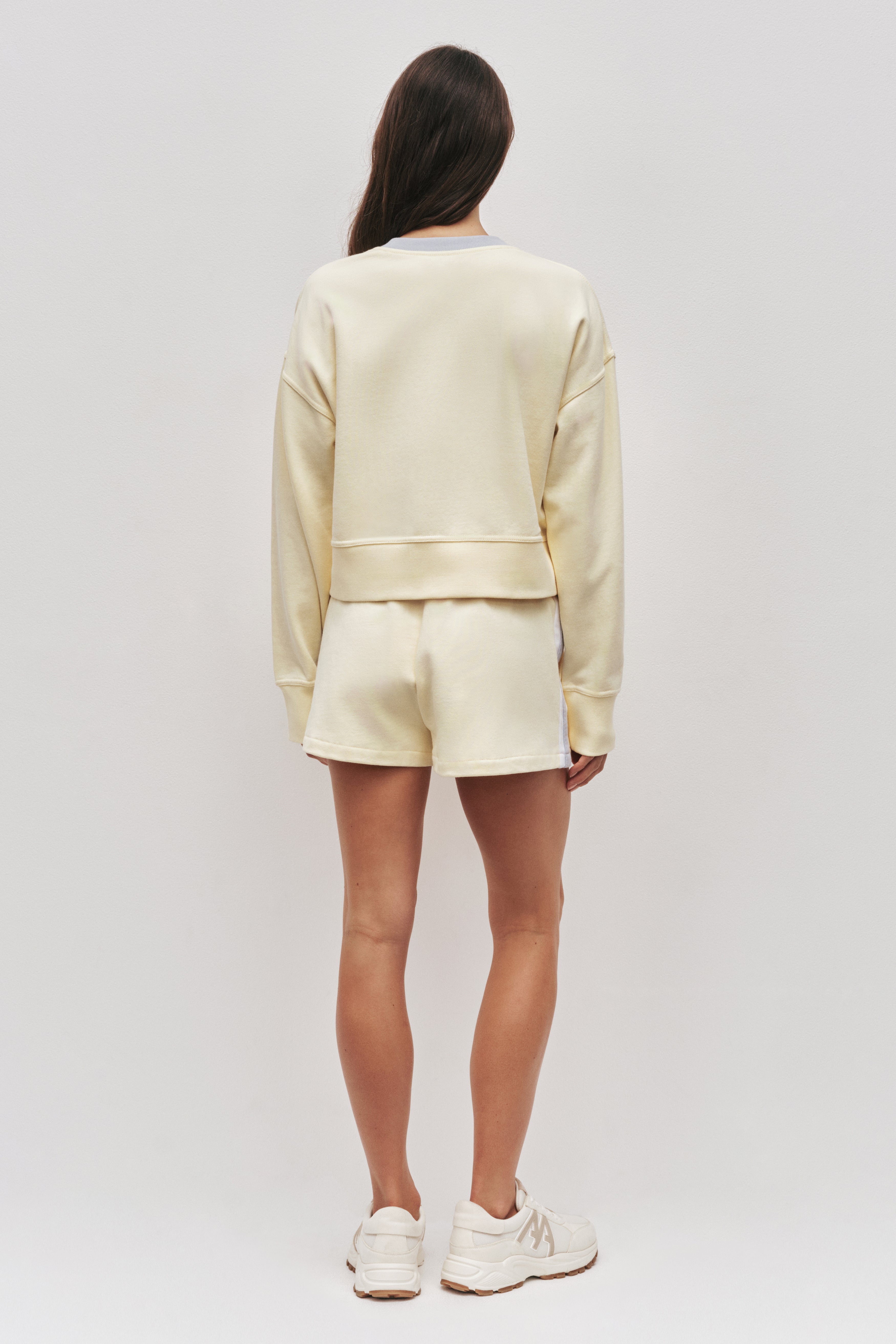 Contrast Stripe Sweat Shorts 603