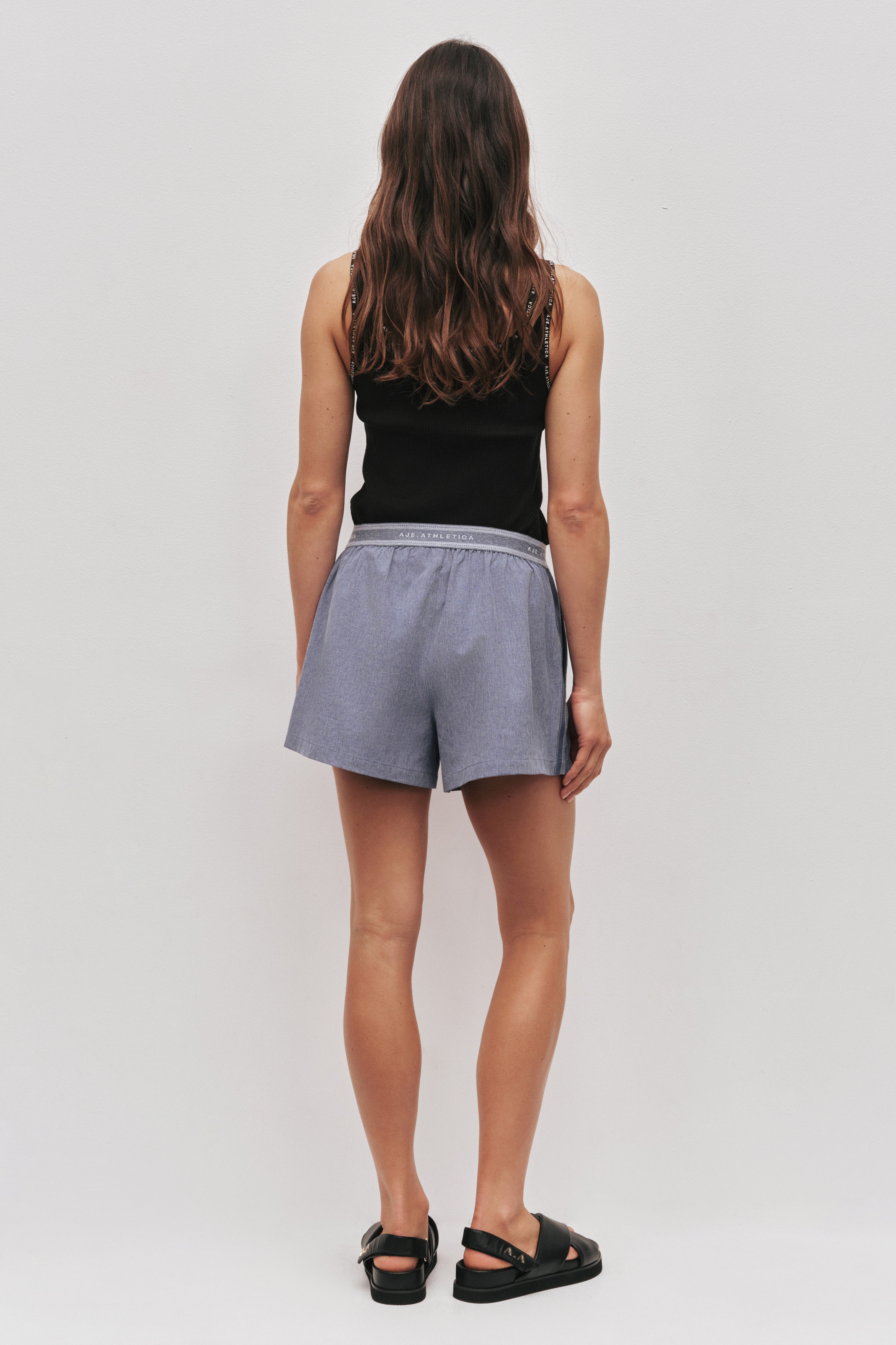 Logo Elastic Spray Short 603