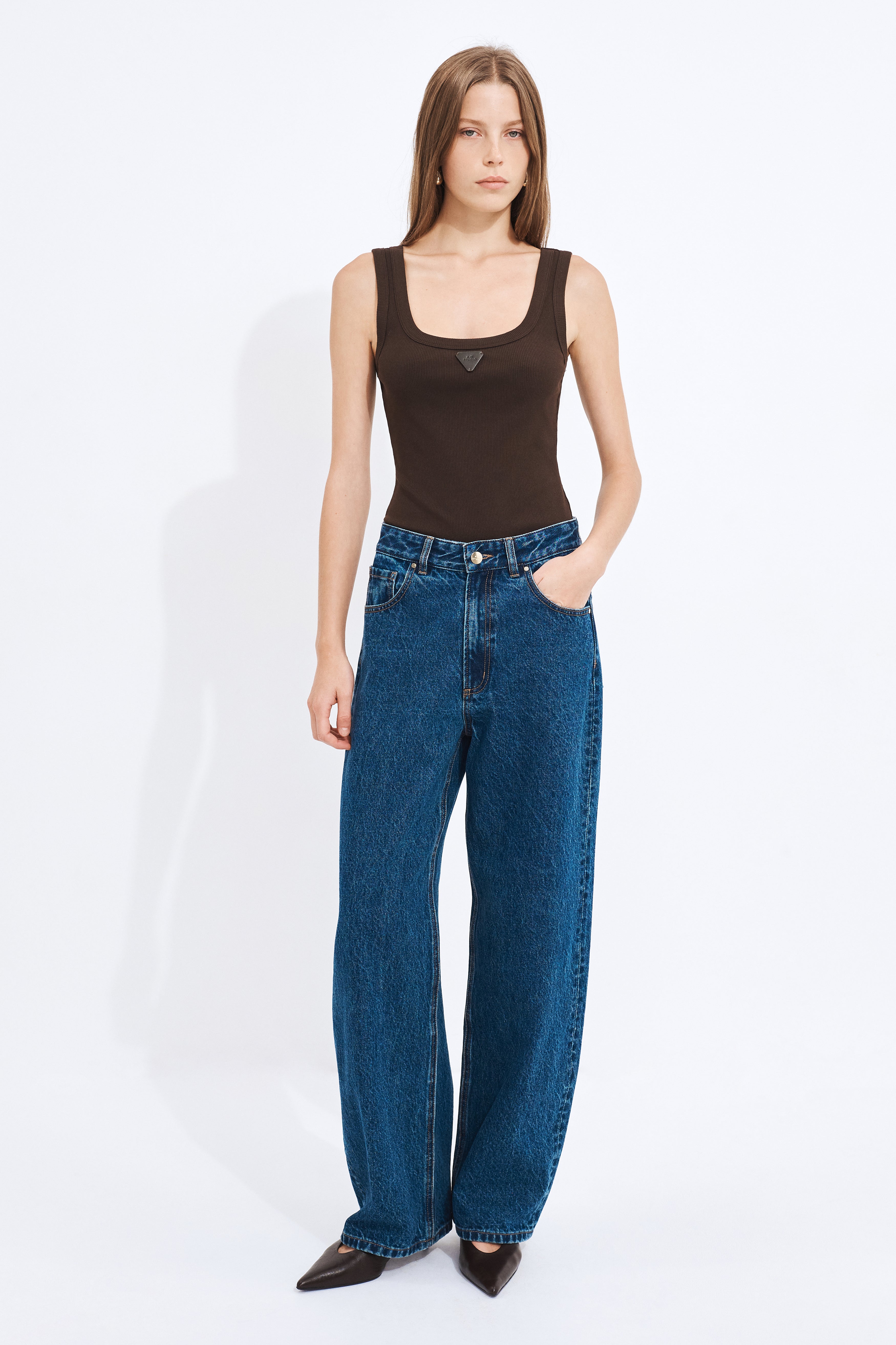 Myles Soft Barrel Leg Jeans
