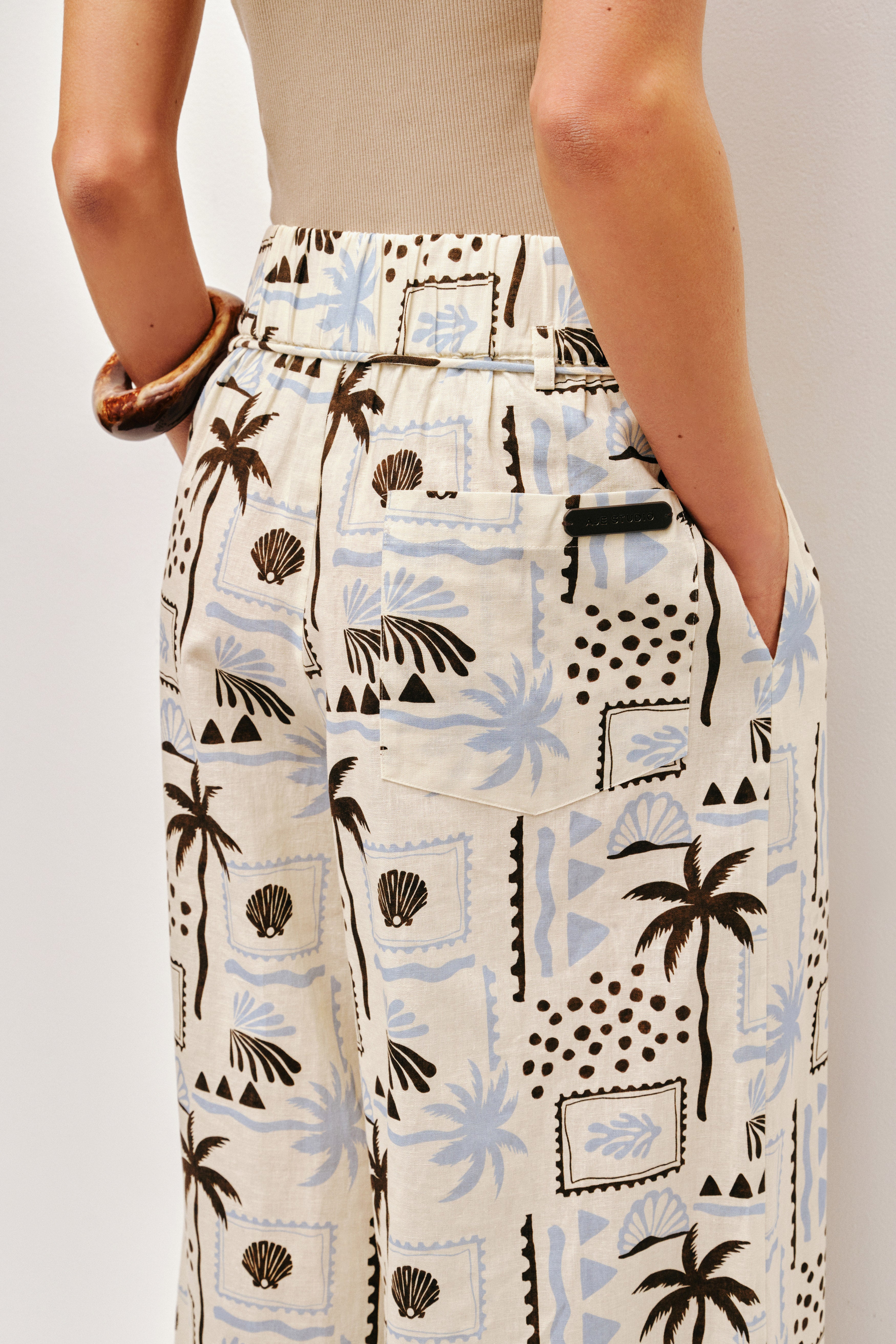 Dessie Belted Relaxed Pant