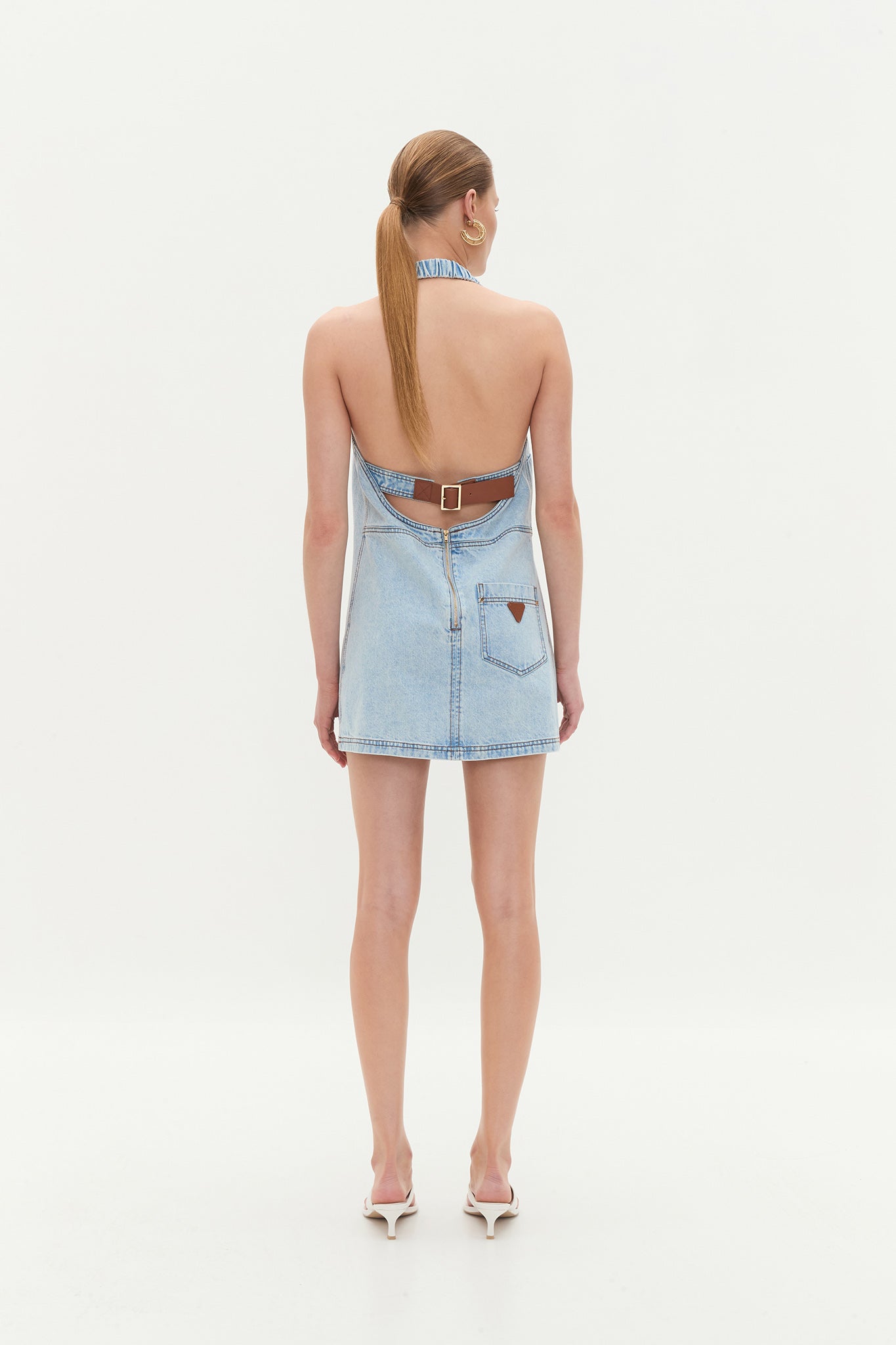 Flynn Halter Mini Dress