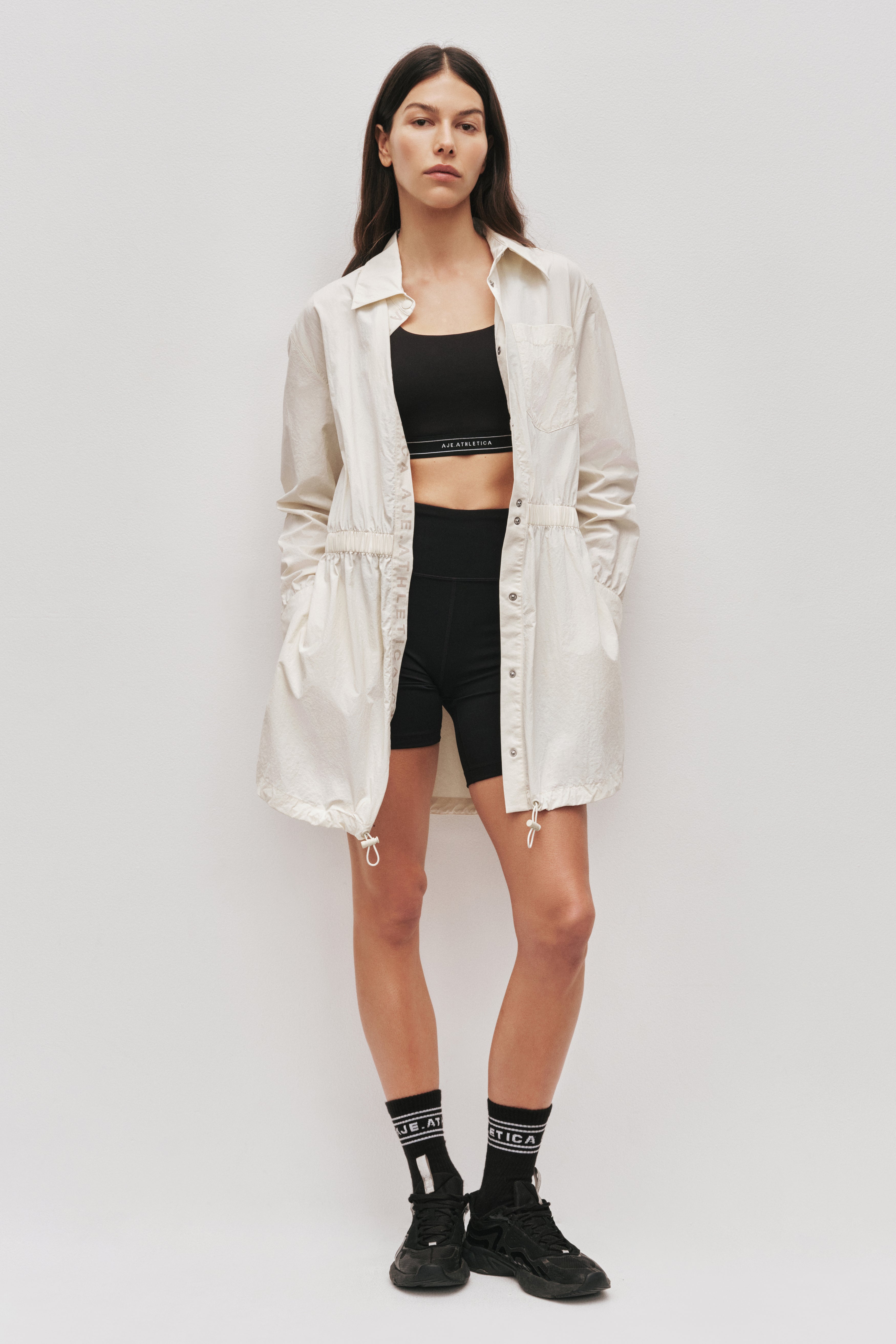 Cinched Spray Shirt Dress 824