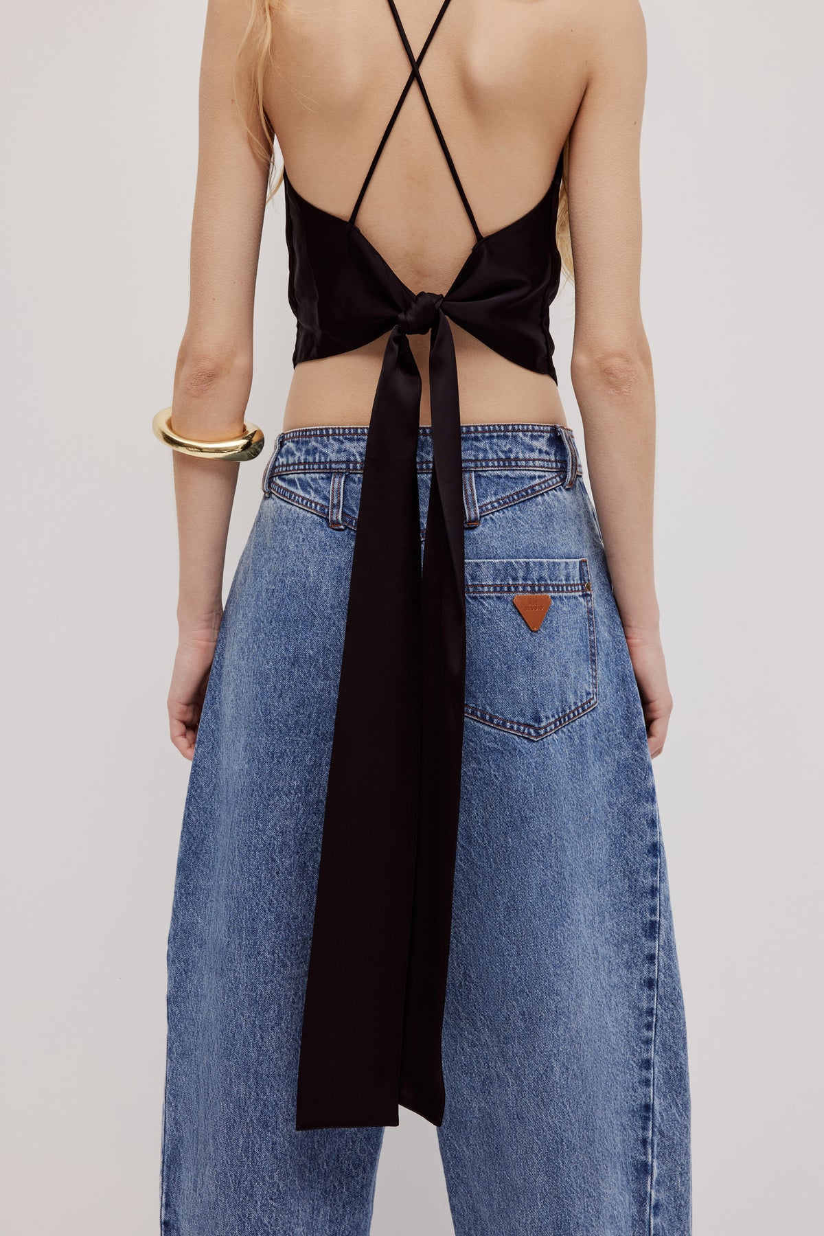 Roux Cross Back Top | Black | Aje Studio – Aje AU