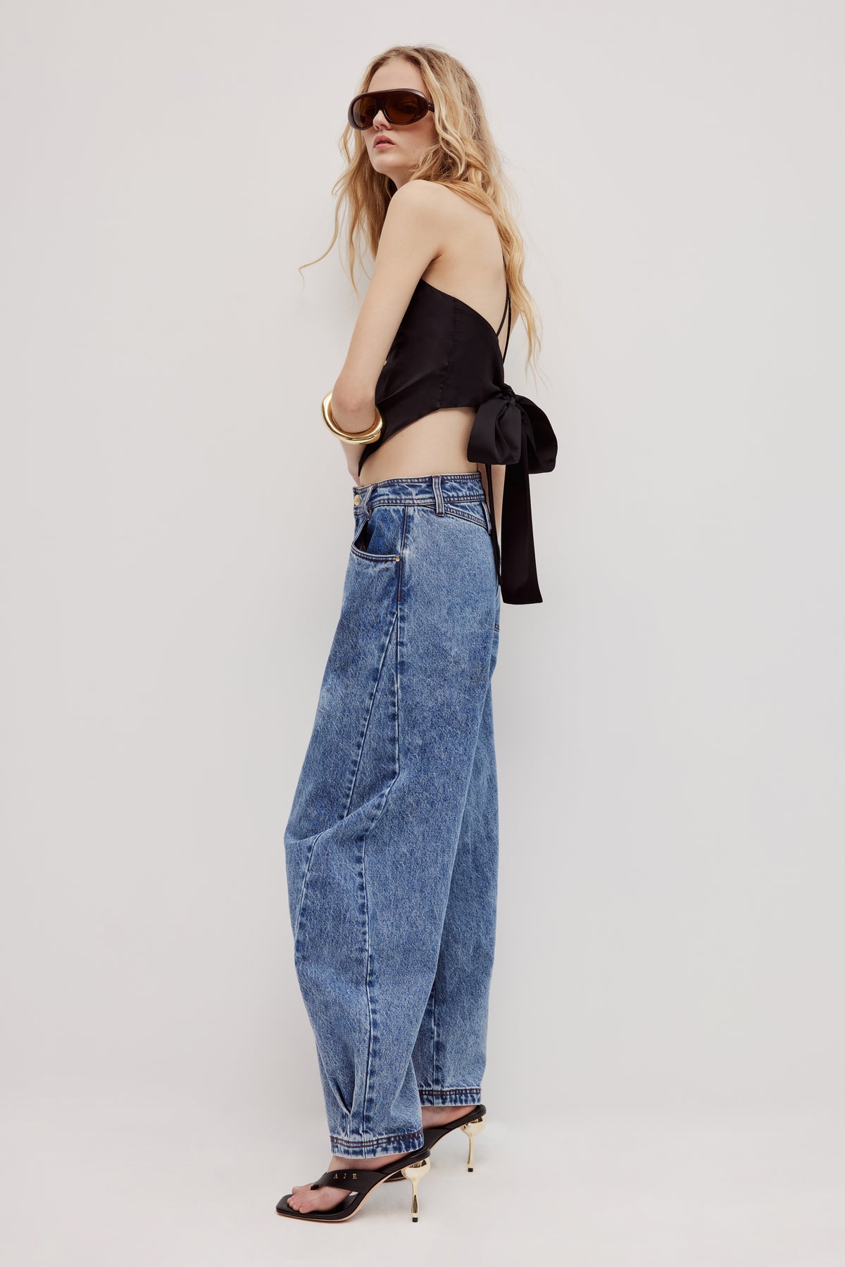 Roux Cross Back Top | Black | Aje Studio – Aje AU
