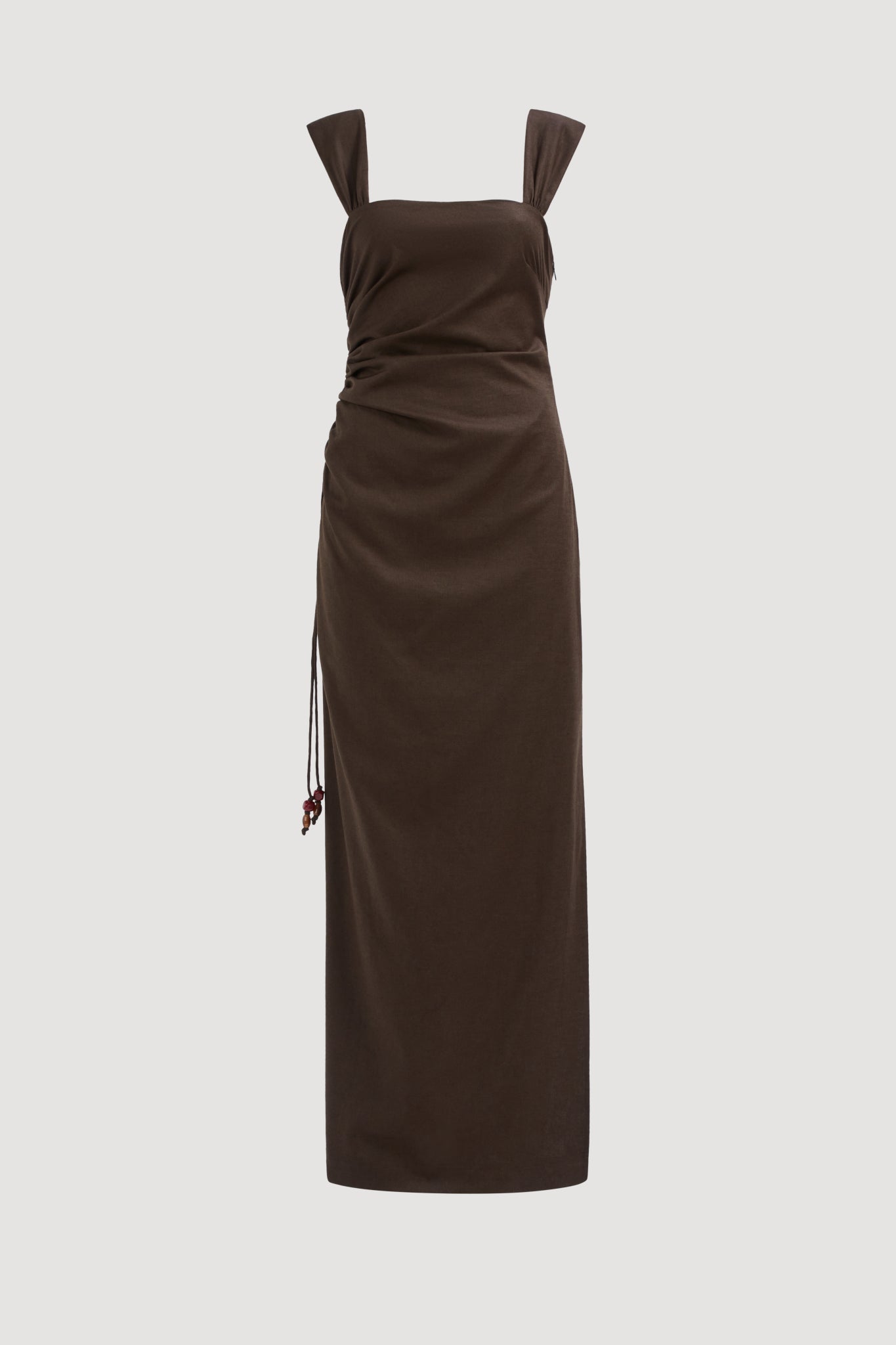 Elara Ruched Midi Dress