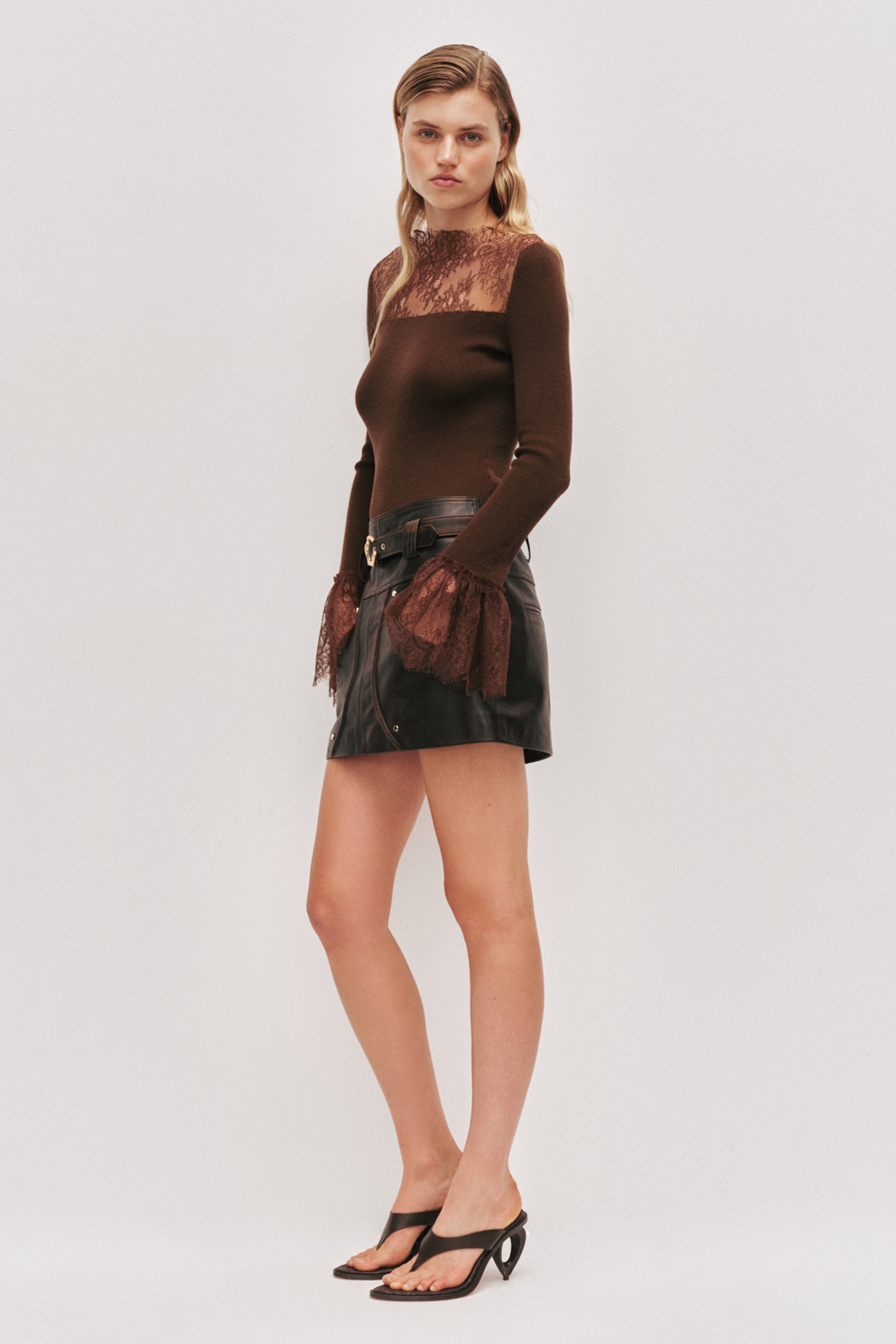 Genna Lace Knit Top