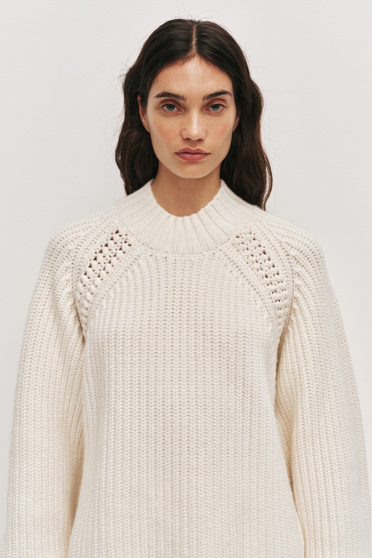 Brette Knit Jumper | Cream | Aje – Aje AU