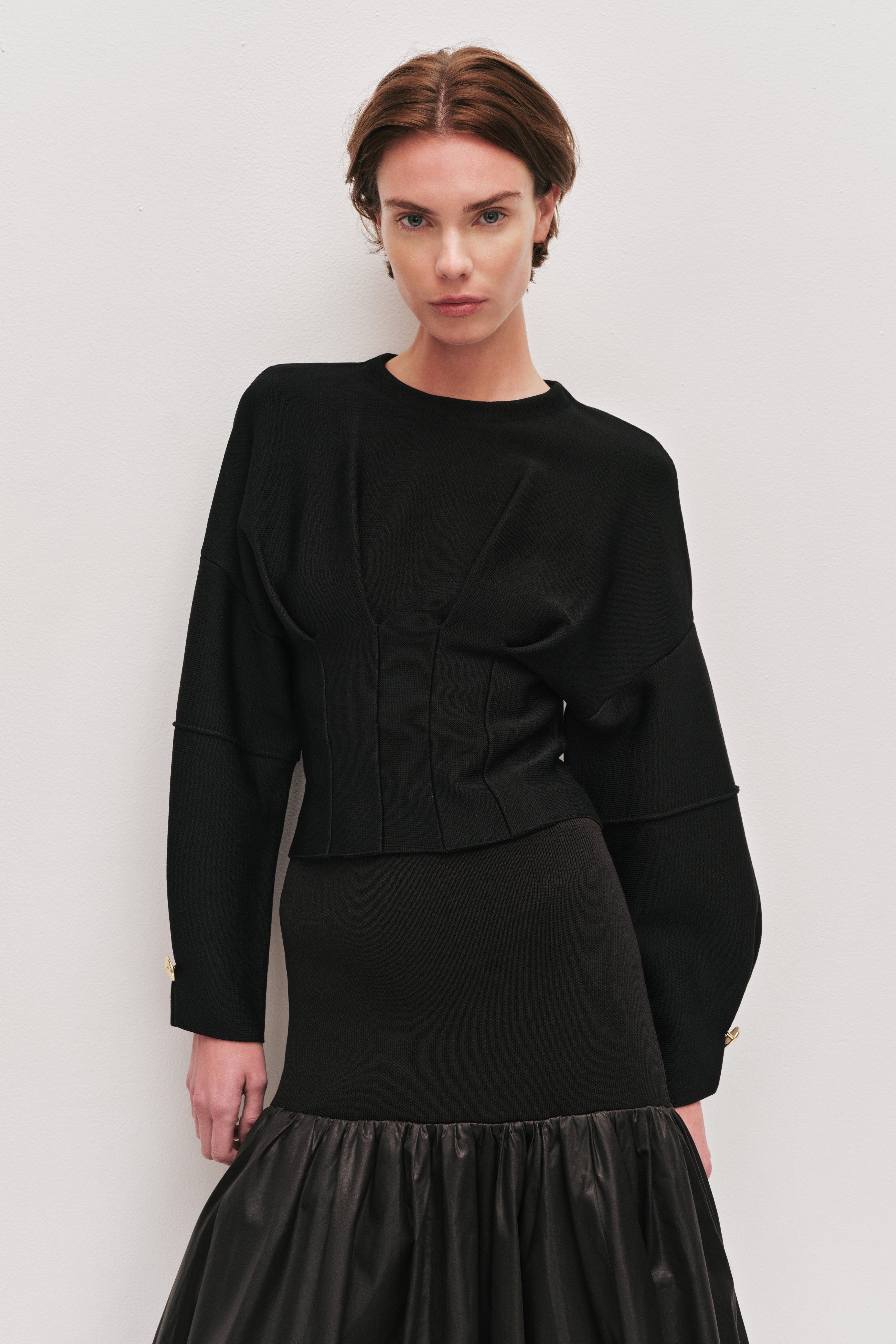 Saige Corset Knit Jumper