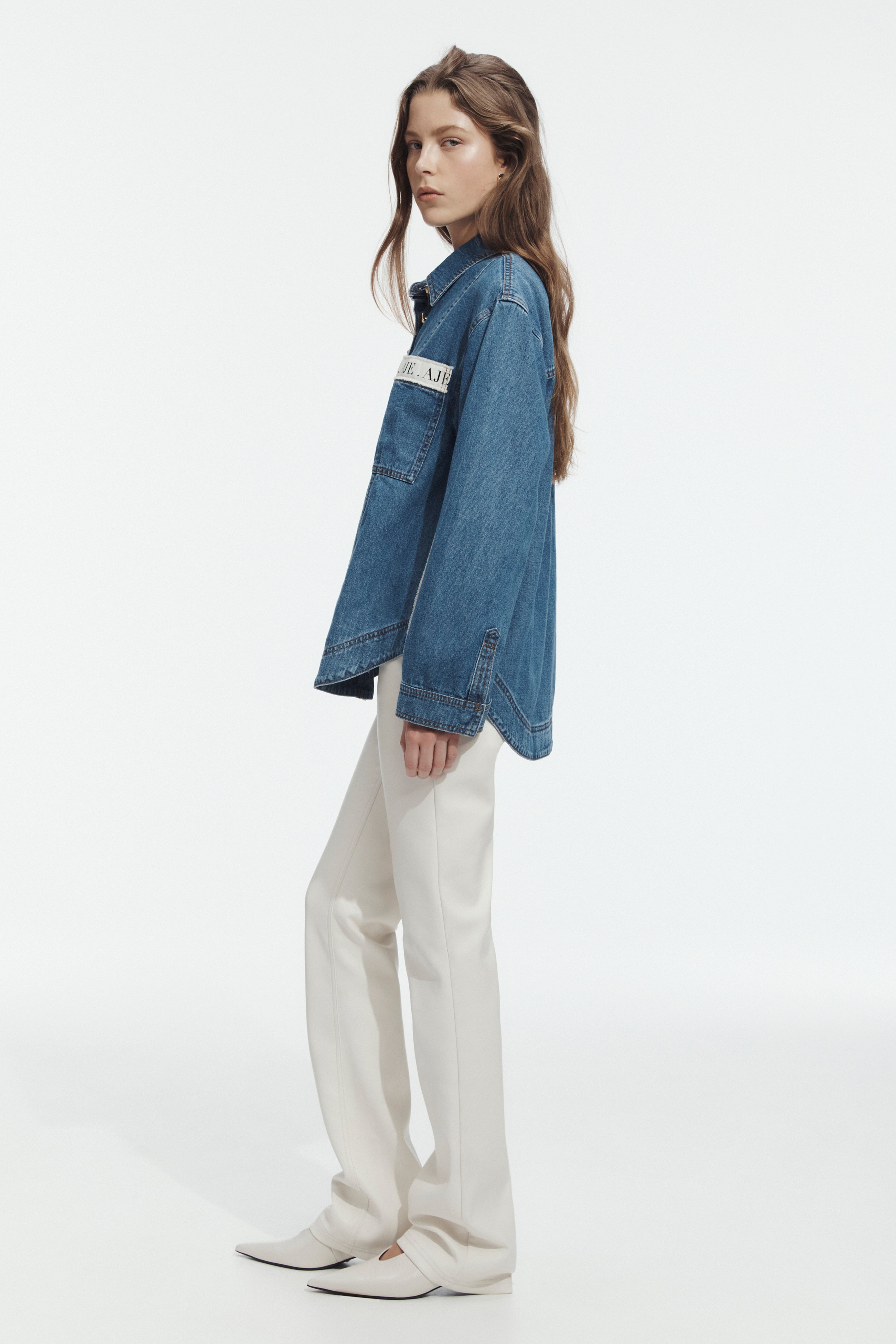 Caserta Logo Denim Shirt