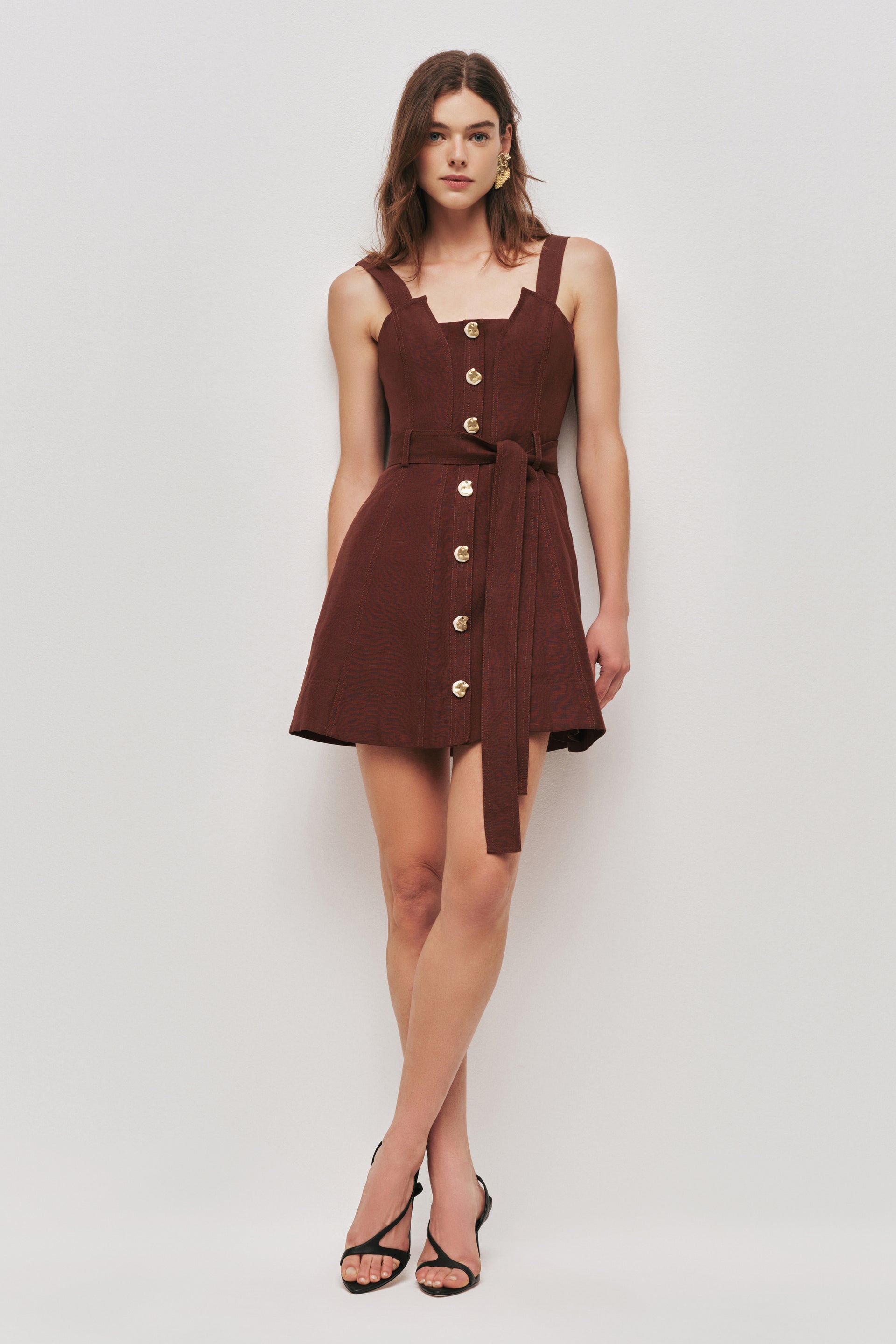 auteur manon mini dress Manon Mini Dress | Chocolate