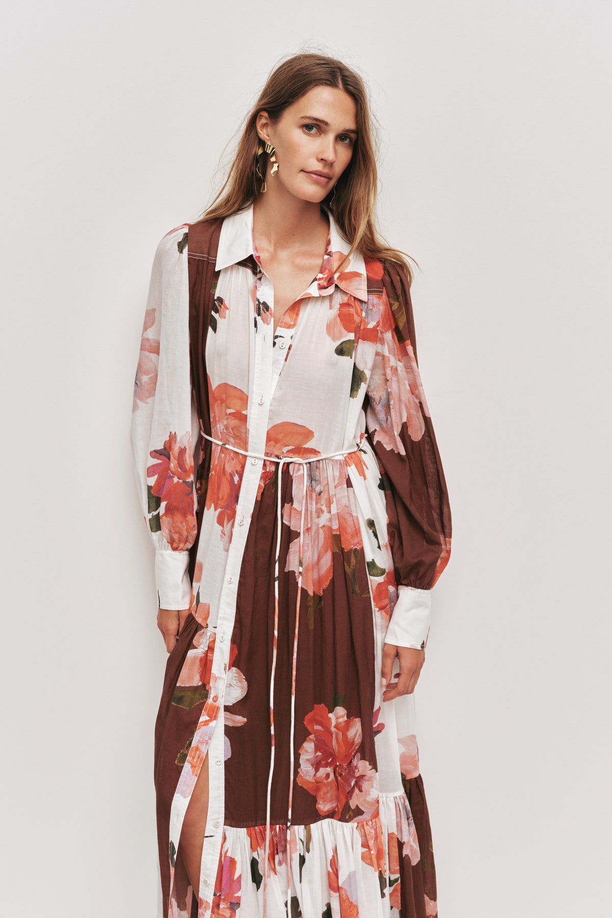 lysia spliced boho dress product info and reviews Esprit Maxi Smock | Rosa Bold Designed with delicate lace black women dresses ASOS DESIGN chiffon smock Select Size:45