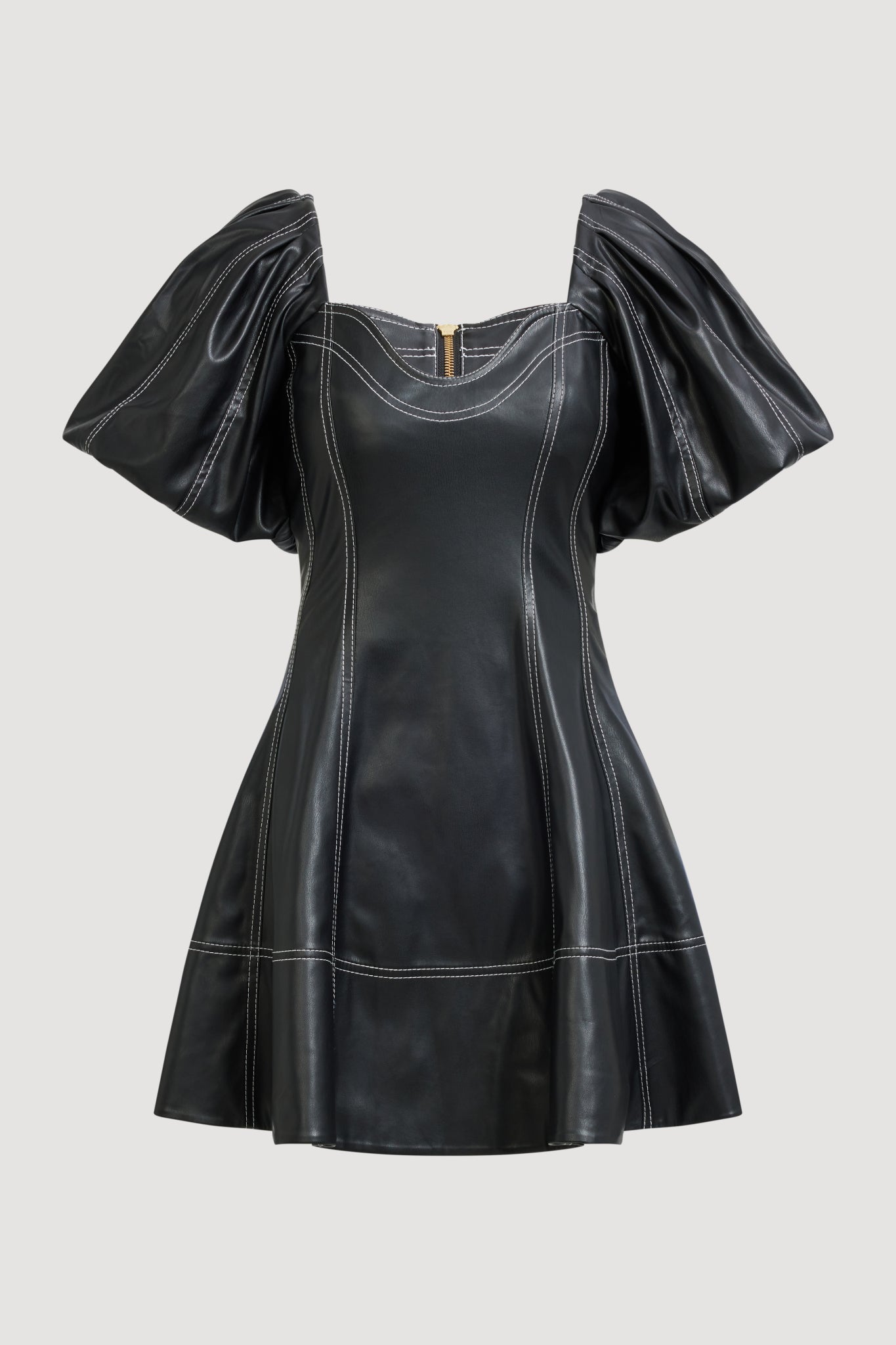 AJISAI mini frill puff OP ブラックSサイズ Ether Puff Mini Dress | Black | Aje – Aje AU