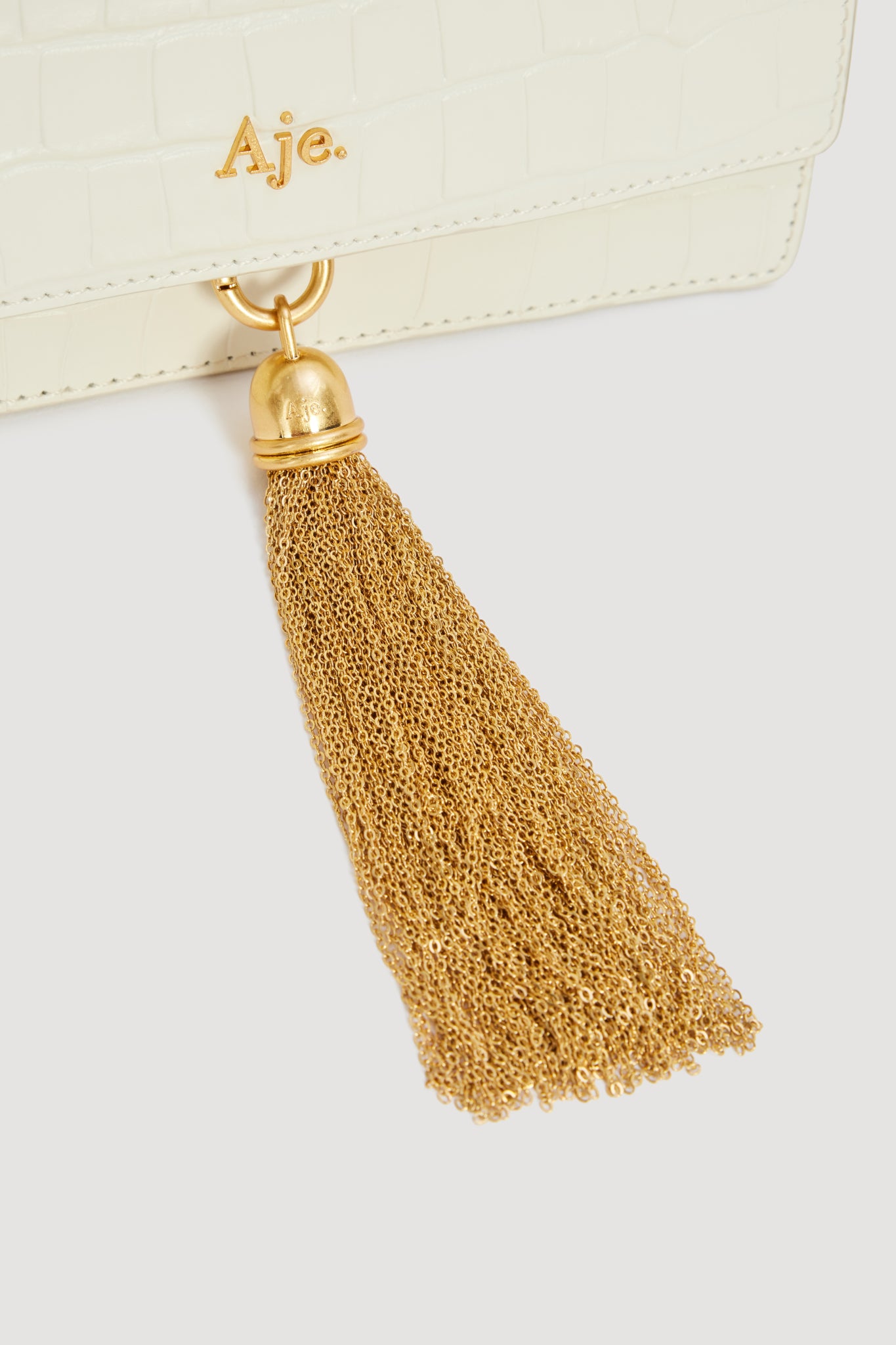Celia Croc Emboss Clutch