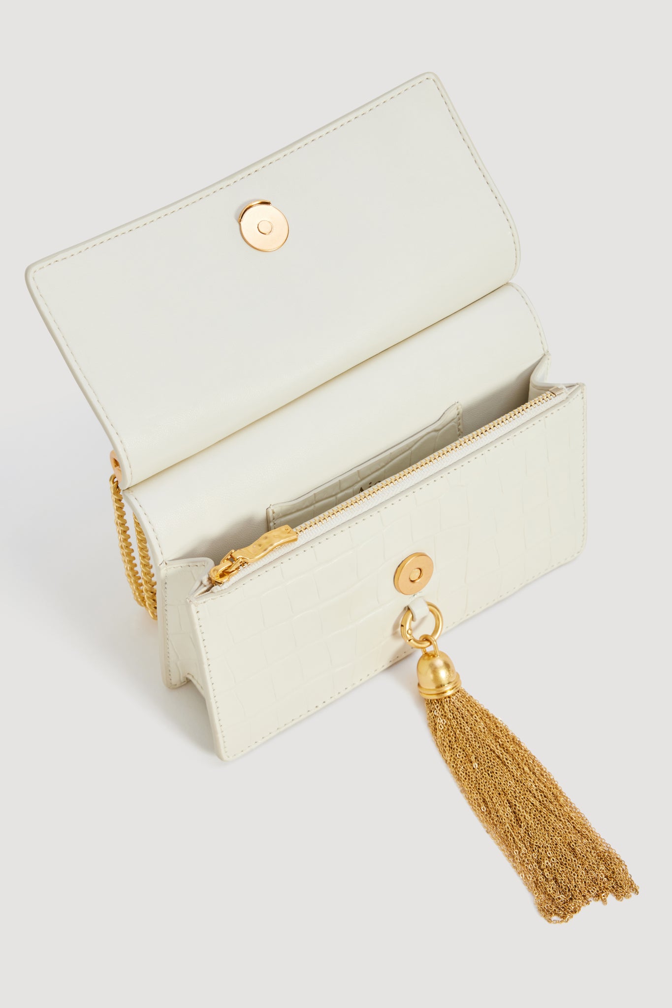 Celia Croc Emboss Clutch