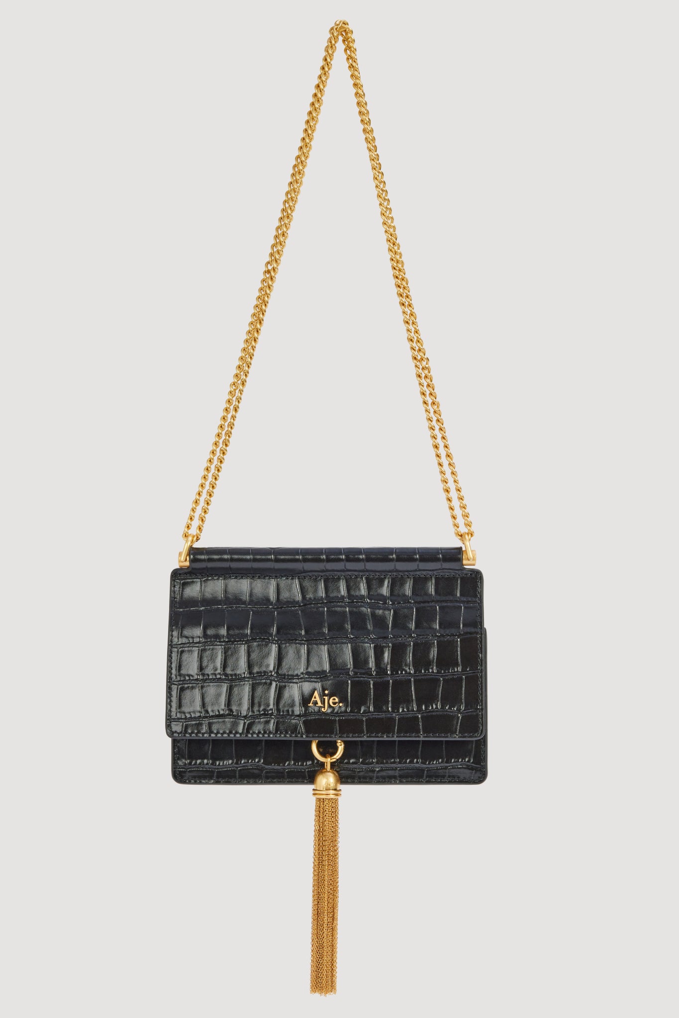 Celia Croc Emboss Clutch
