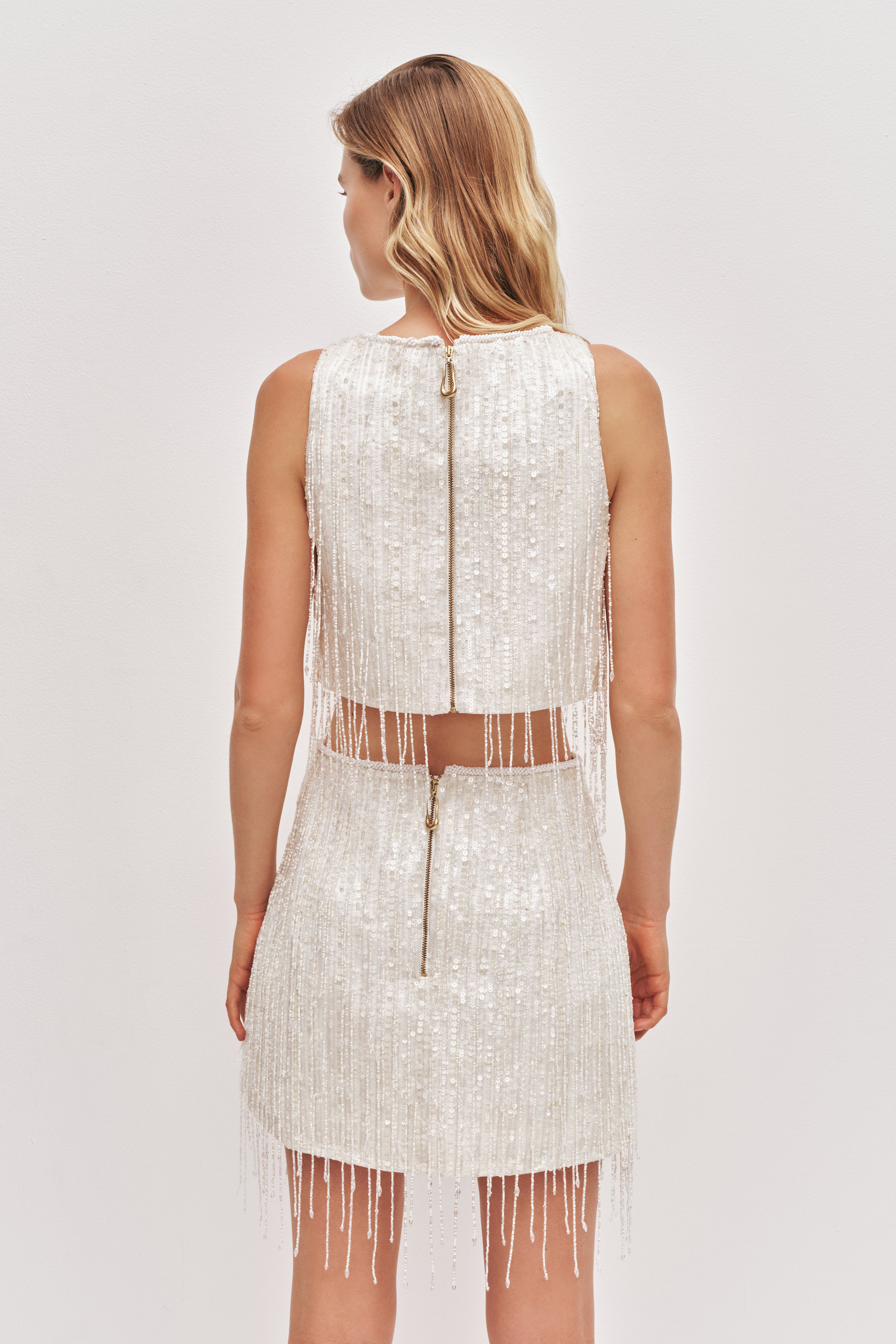 Aire Sequin Mini Skirt