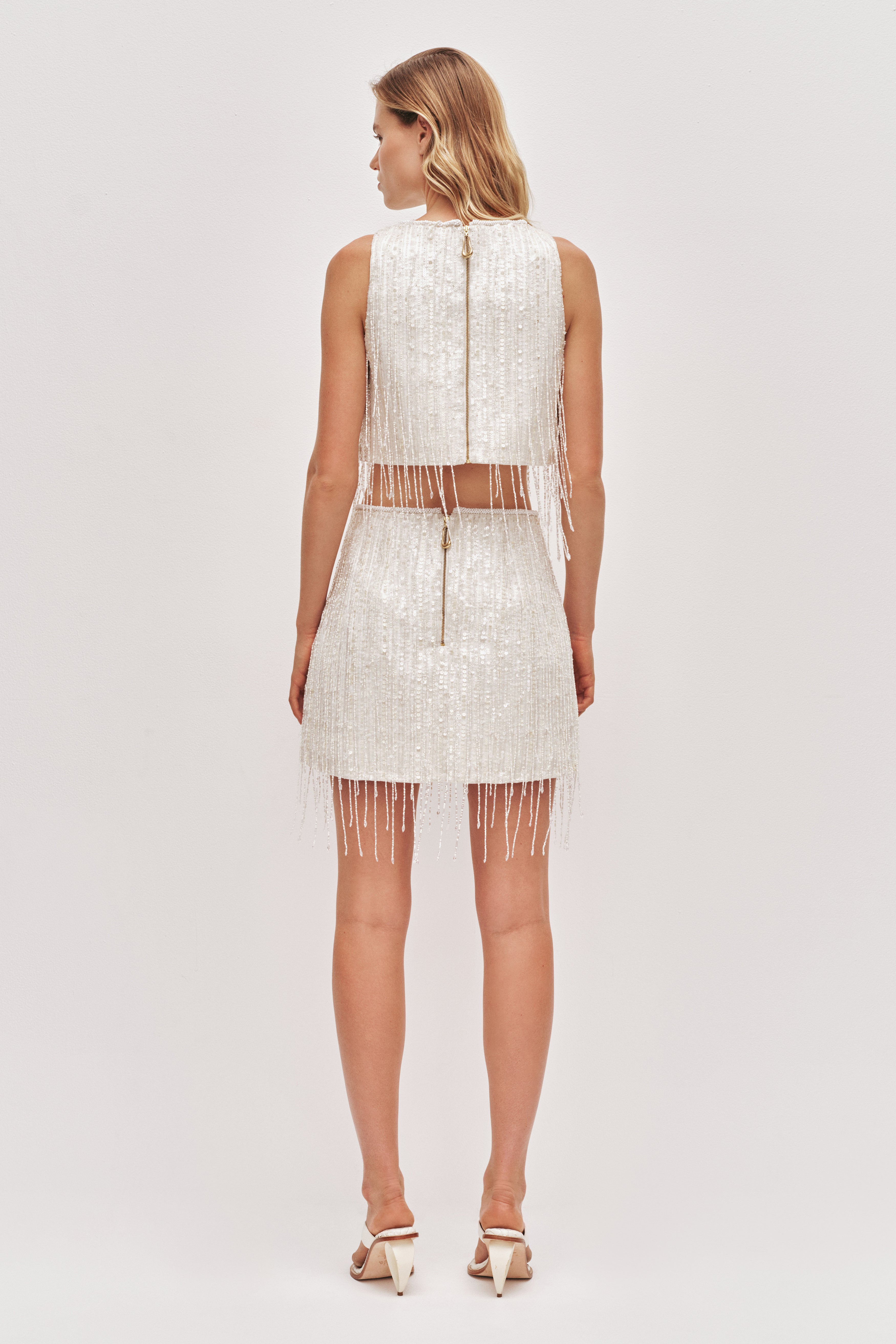 Aire Sequin Mini Skirt