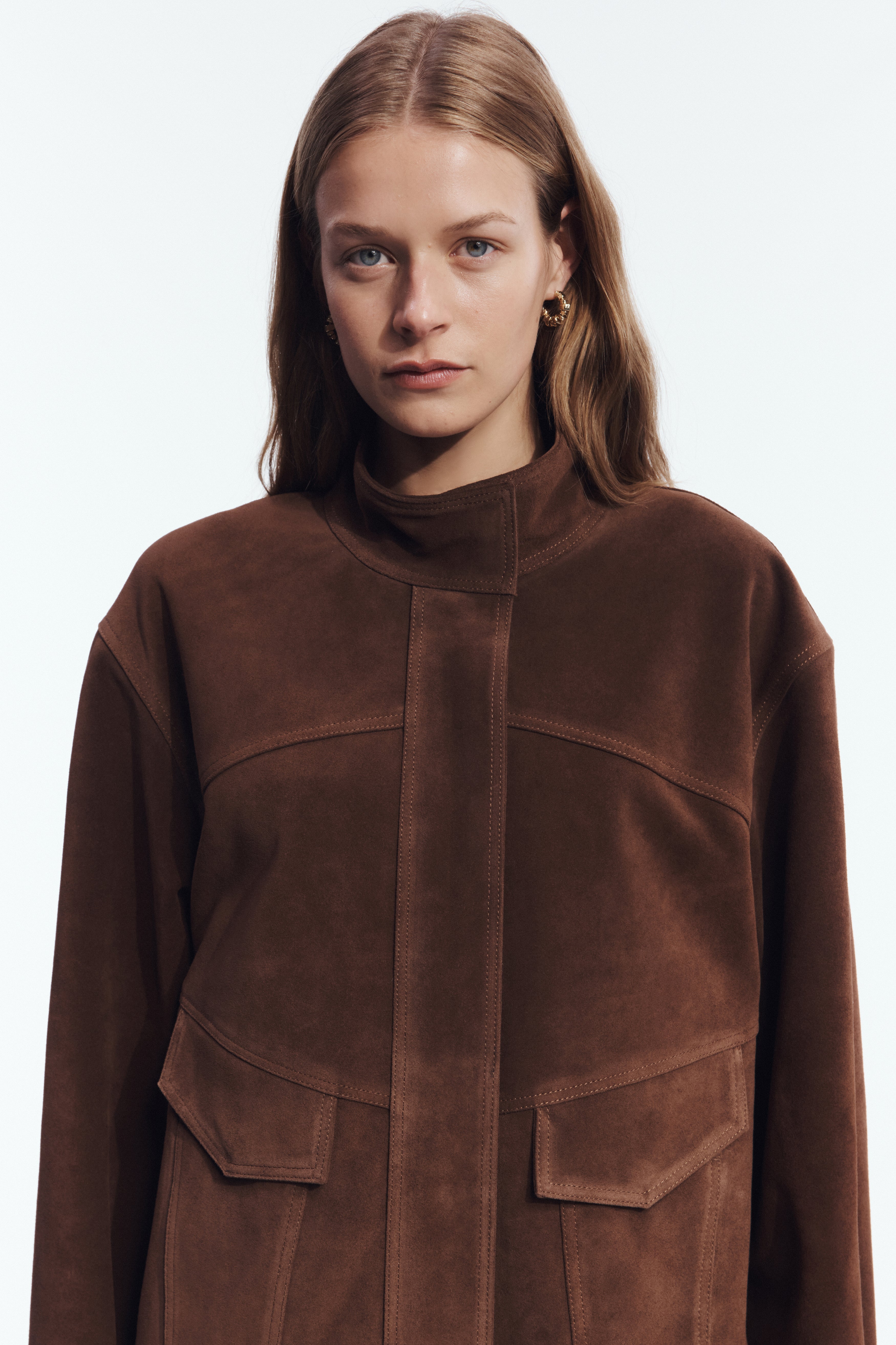 Anisa Suede Leather Jacket