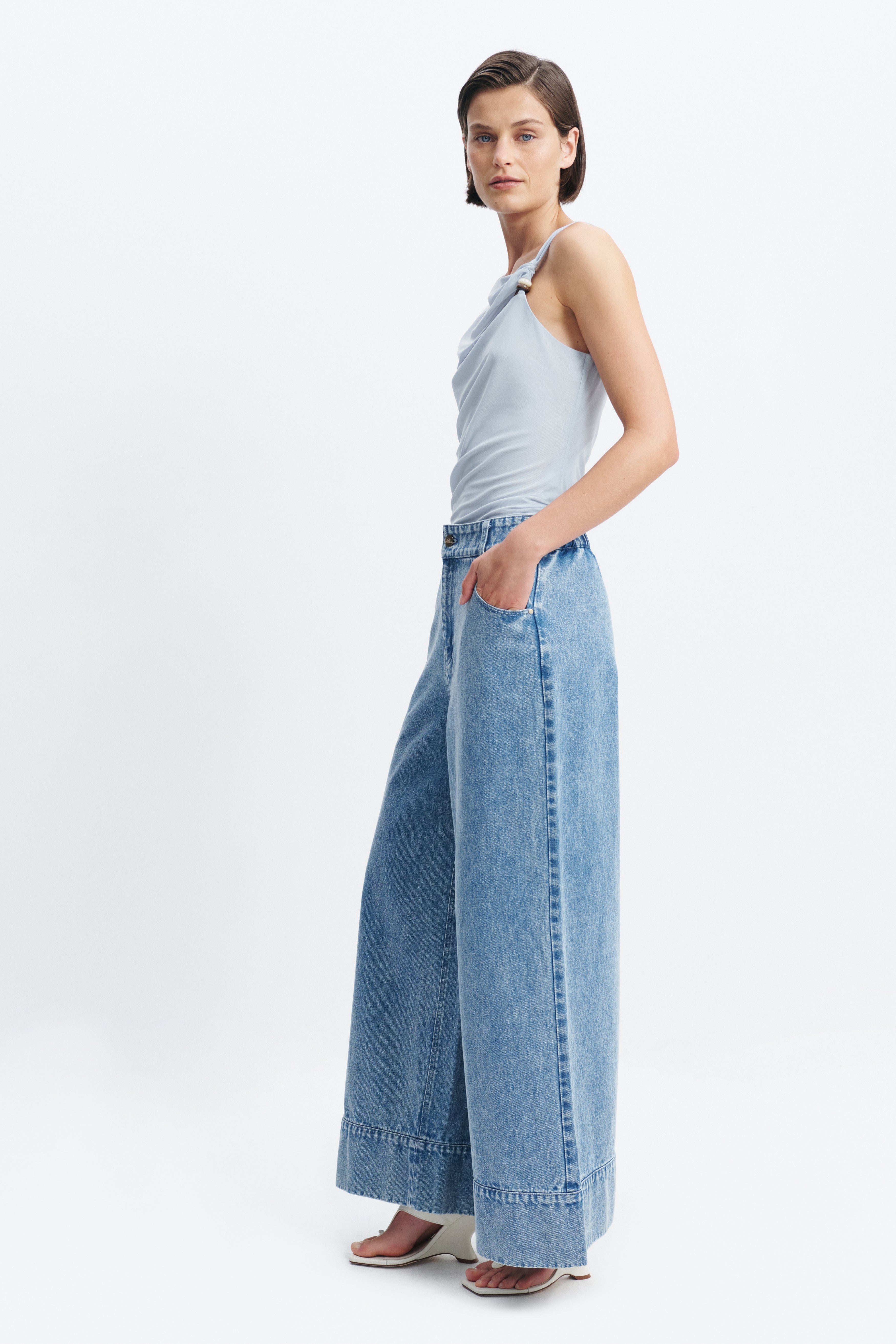 Kendall Wide Leg Jean
